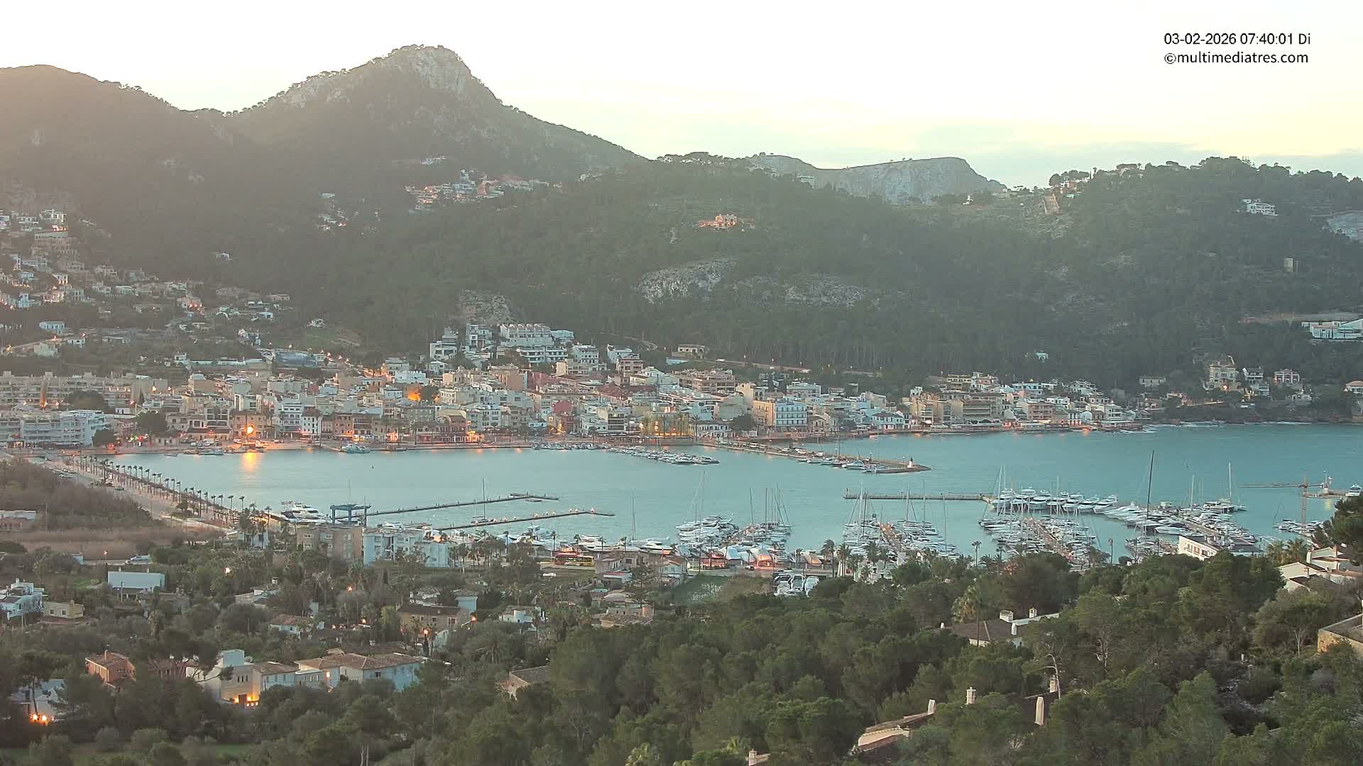 Mallorca Port d'Andratx City View Live Cam - Balearic Islands, Spain