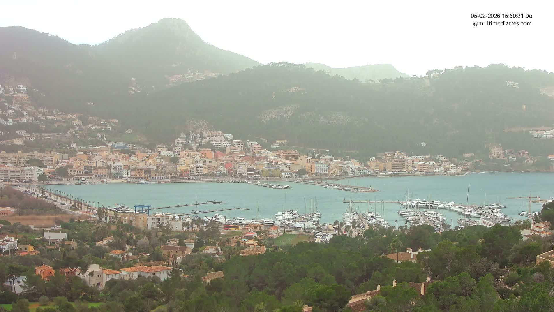 Mallorca Port d'Andratx City View Live Cam - Balearic Islands, Spain