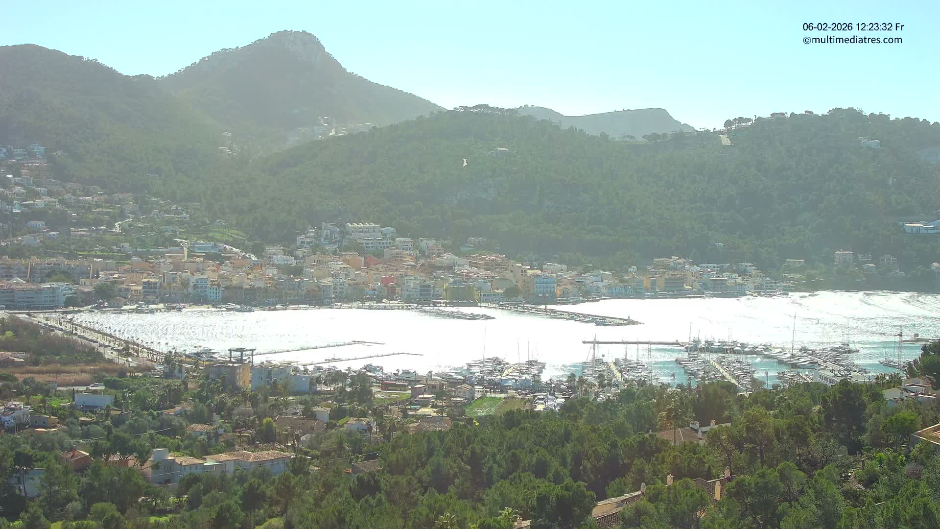 Mallorca Port d'Andratx City View Live Cam - Balearic Islands, Spain