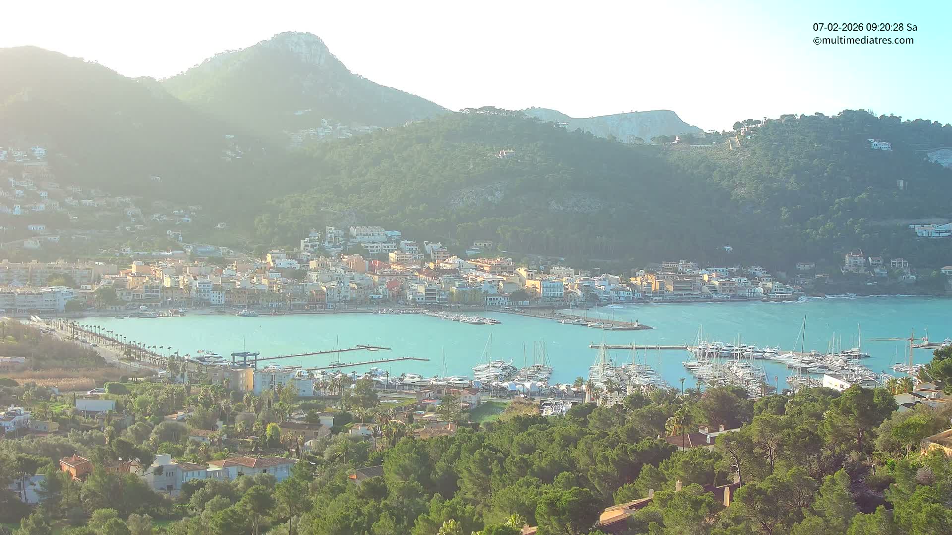 Mallorca Port d'Andratx City View Live Cam - Balearic Islands, Spain
