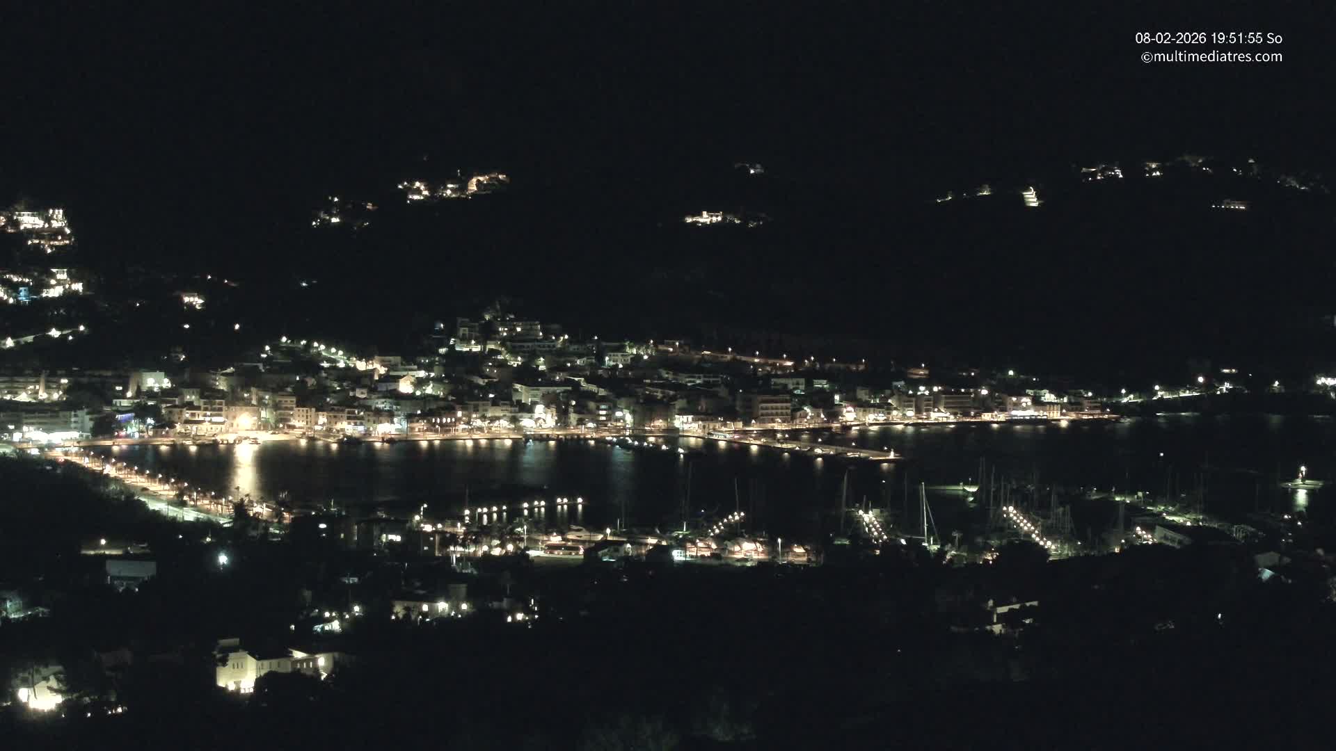 Mallorca Port d'Andratx City View Live Cam - Balearic Islands, Spain