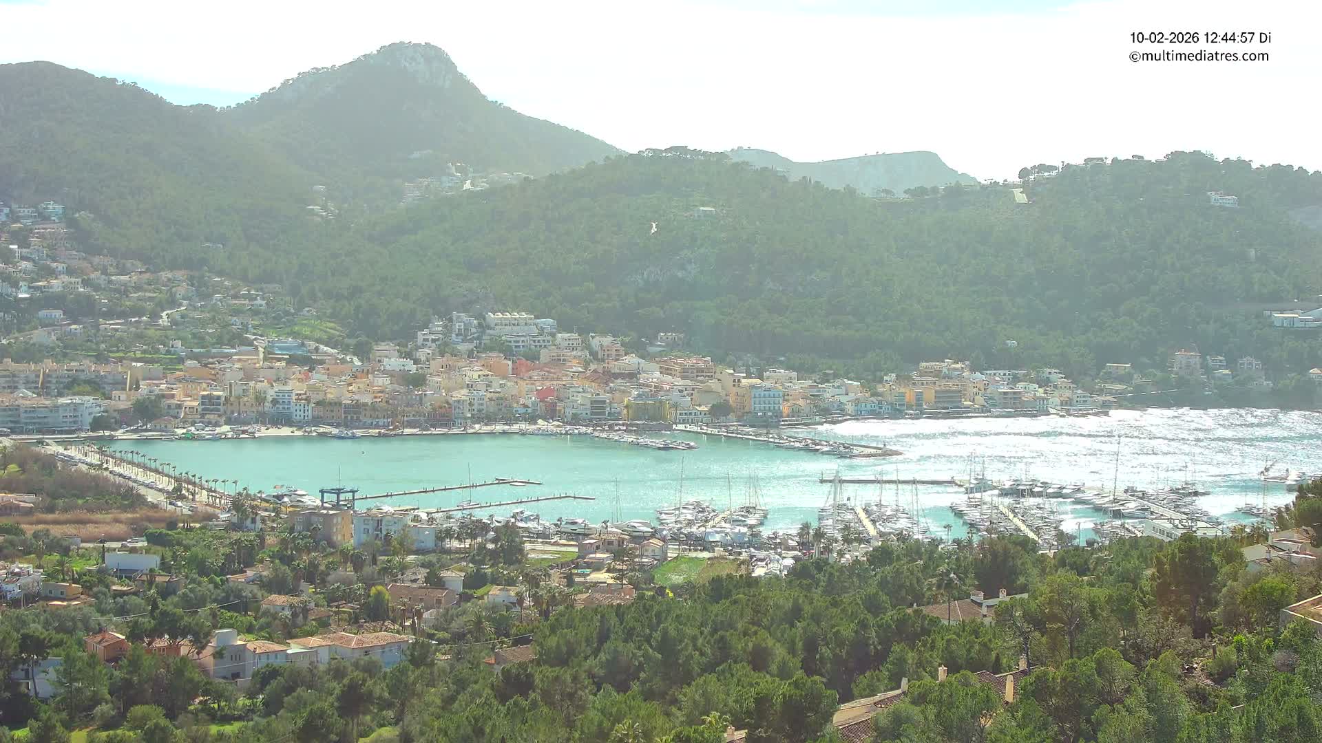 Mallorca Port d'Andratx City View Live Cam - Balearic Islands, Spain