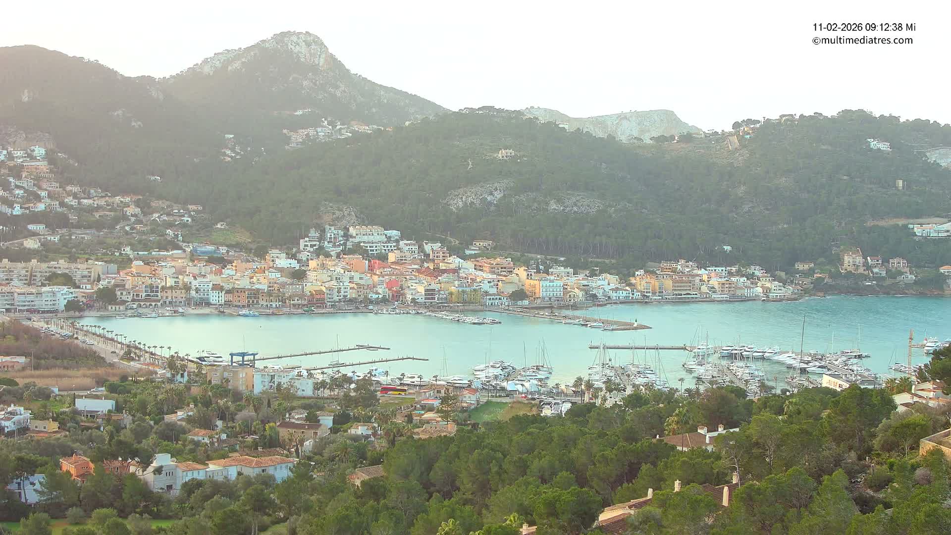 Mallorca Port d'Andratx City View Live Cam - Balearic Islands, Spain
