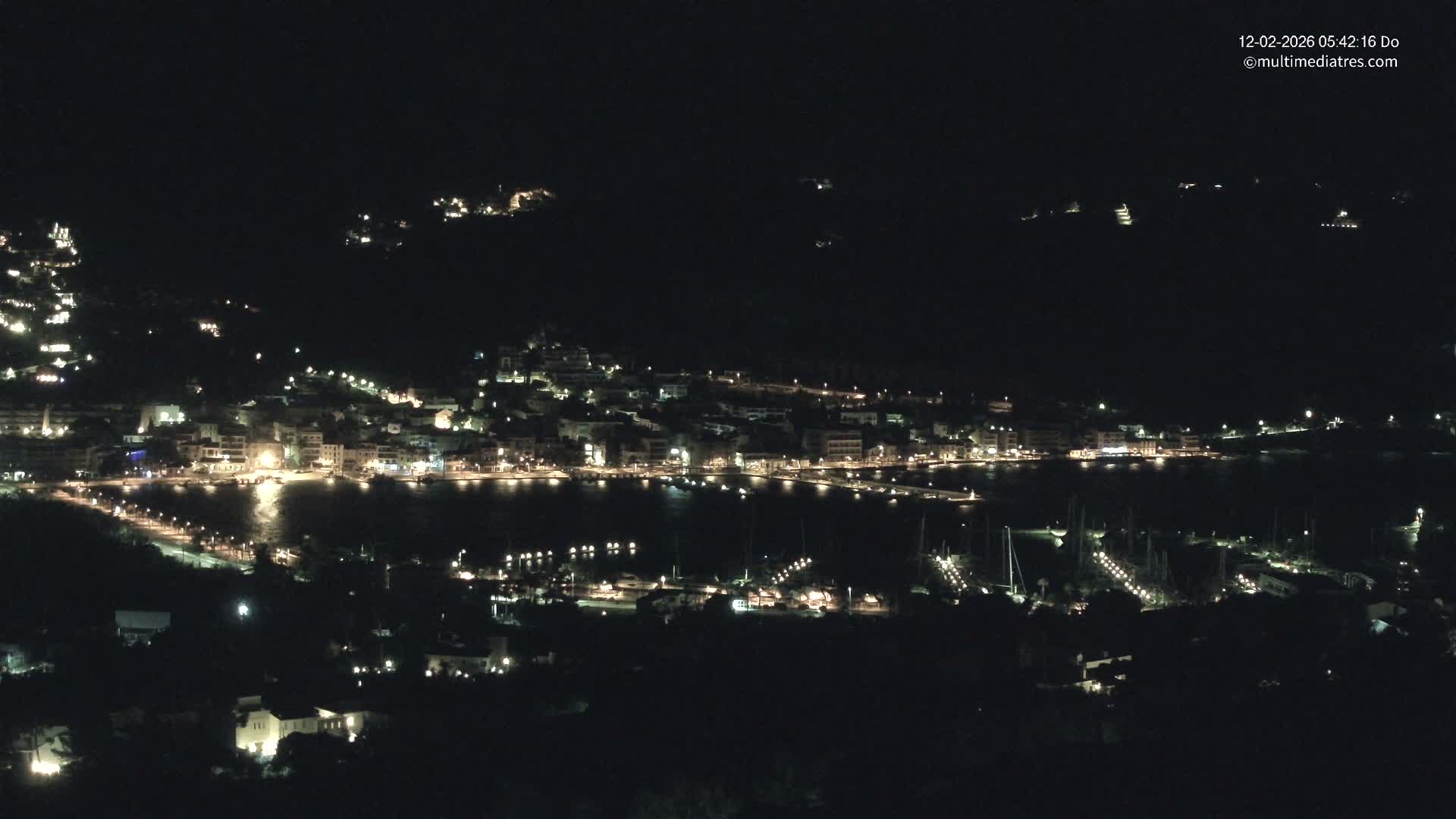 Mallorca Port d'Andratx City View Live Cam - Balearic Islands, Spain