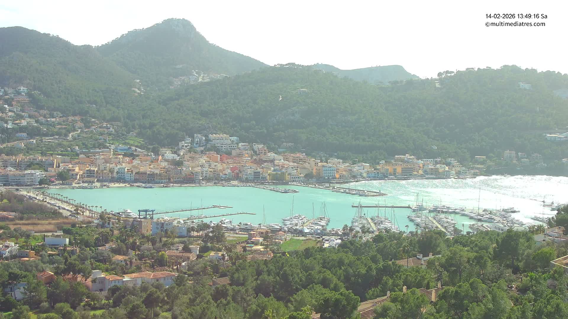 Mallorca Port d'Andratx City View Live Cam - Balearic Islands, Spain