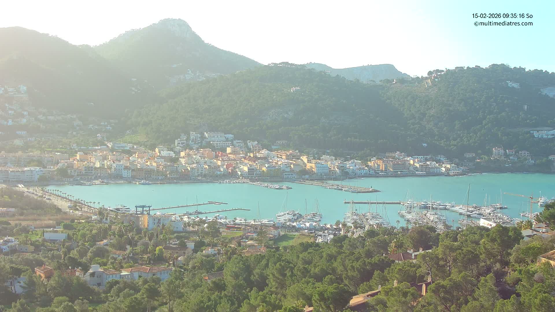 Mallorca Port d'Andratx City View Live Cam - Balearic Islands, Spain