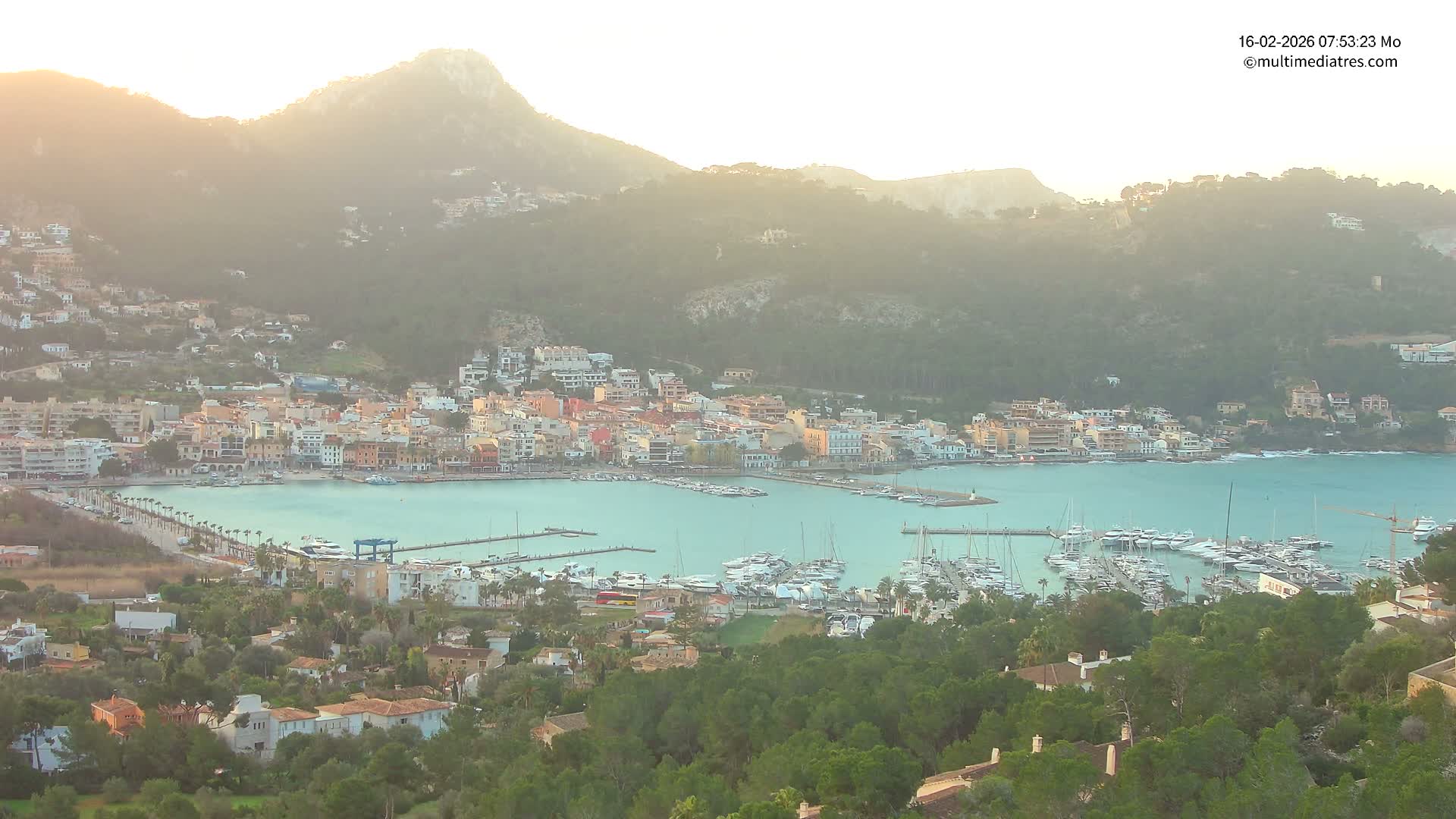 Mallorca Port d'Andratx City View Live Cam - Balearic Islands, Spain
