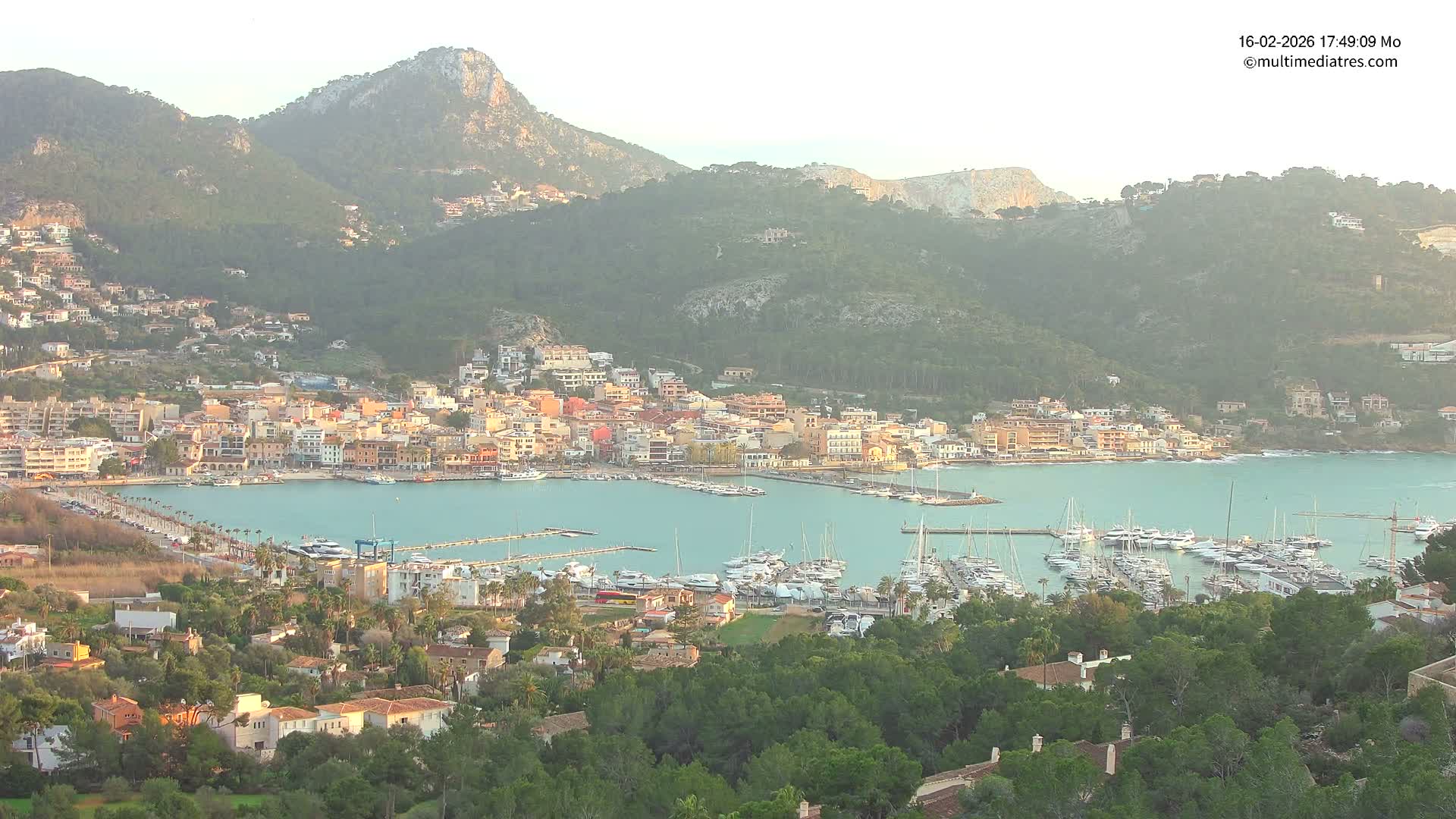 Mallorca Port d'Andratx City View Live Cam - Balearic Islands, Spain