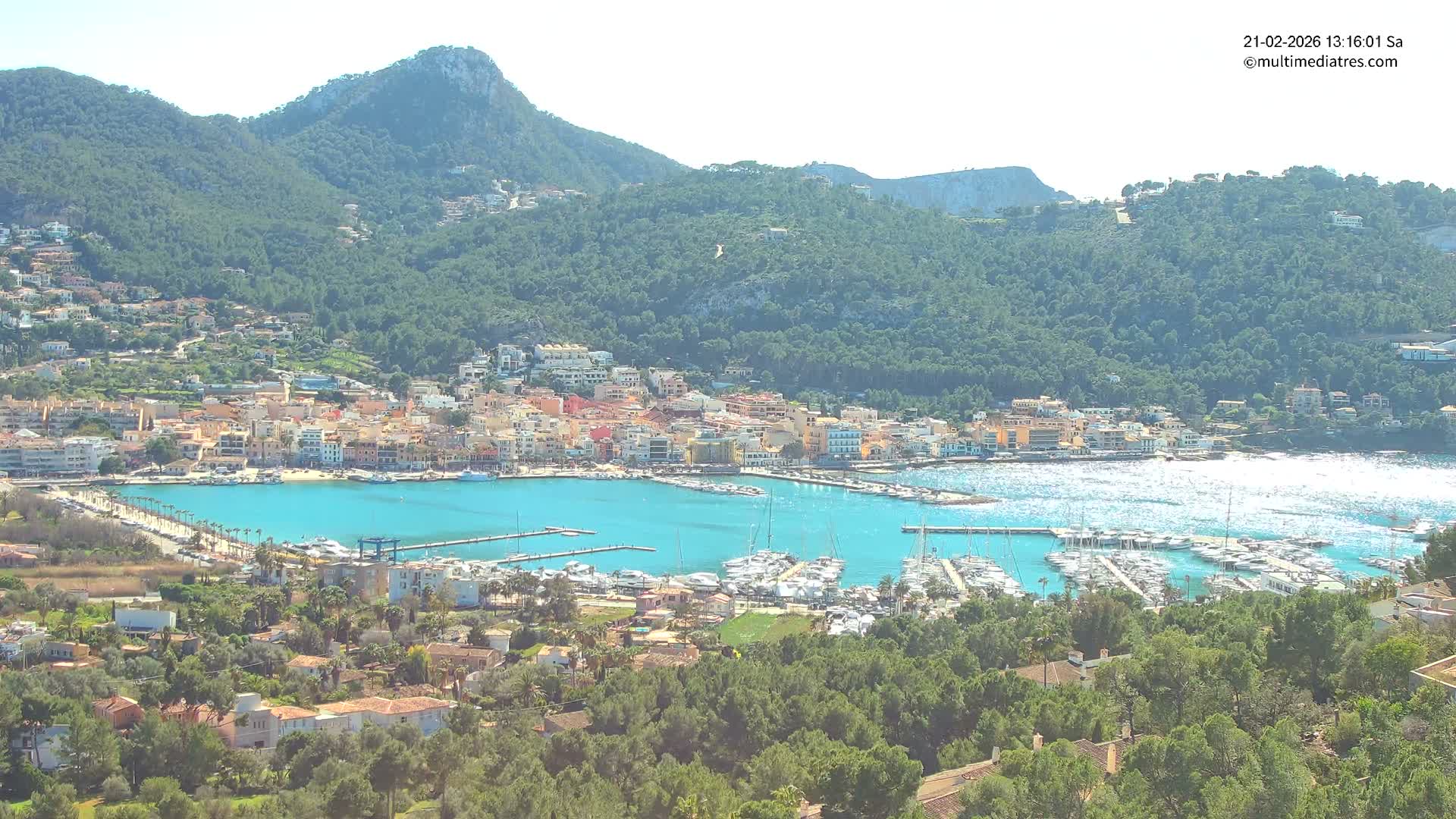 Mallorca Port d'Andratx City View Live Cam - Balearic Islands, Spain
