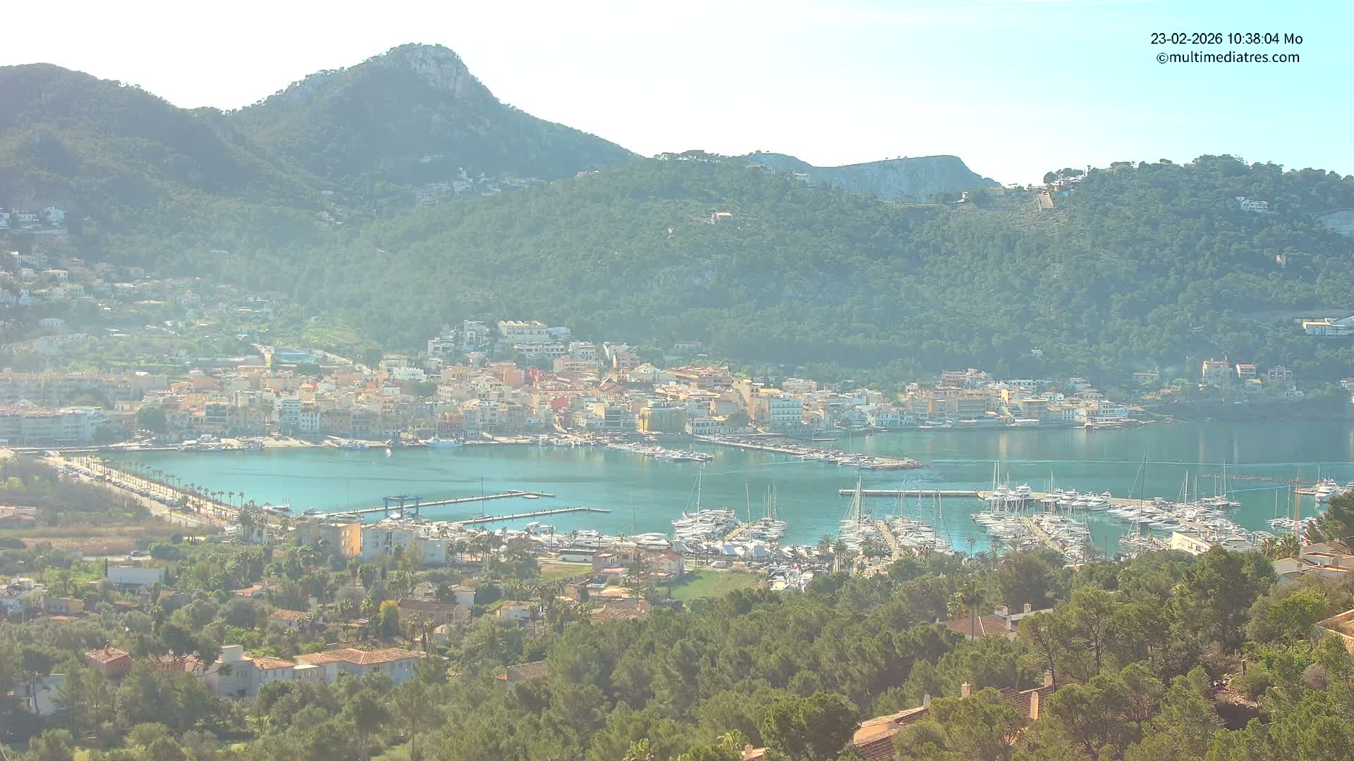 Mallorca Port d'Andratx City View Live Cam - Balearic Islands, Spain