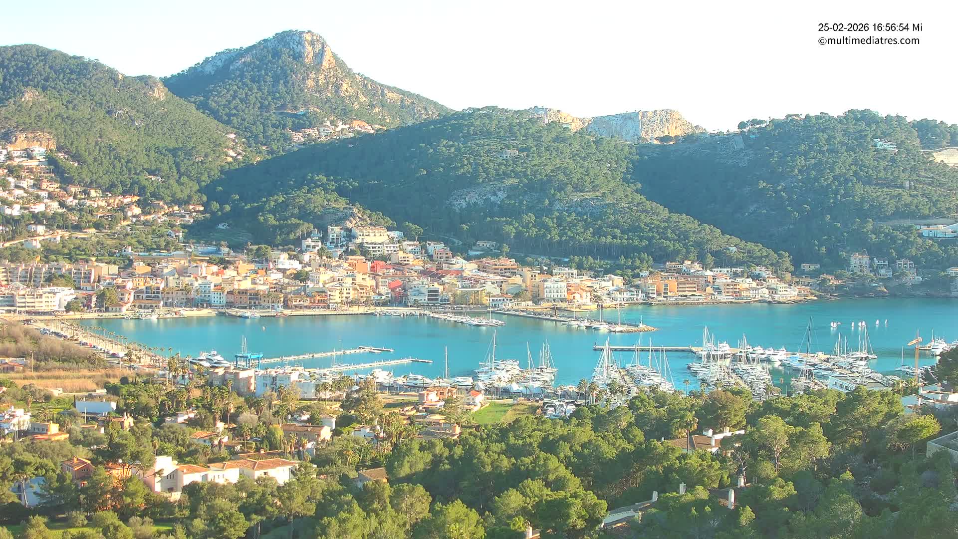 Mallorca Port d'Andratx City View Live Cam - Balearic Islands, Spain