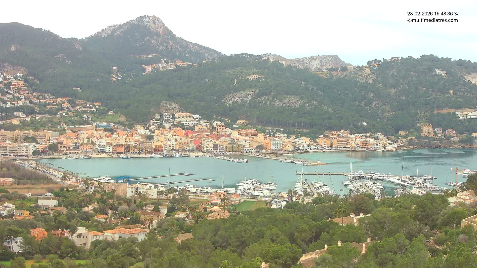 Mallorca Port d'Andratx City View Live Cam - Balearic Islands, Spain