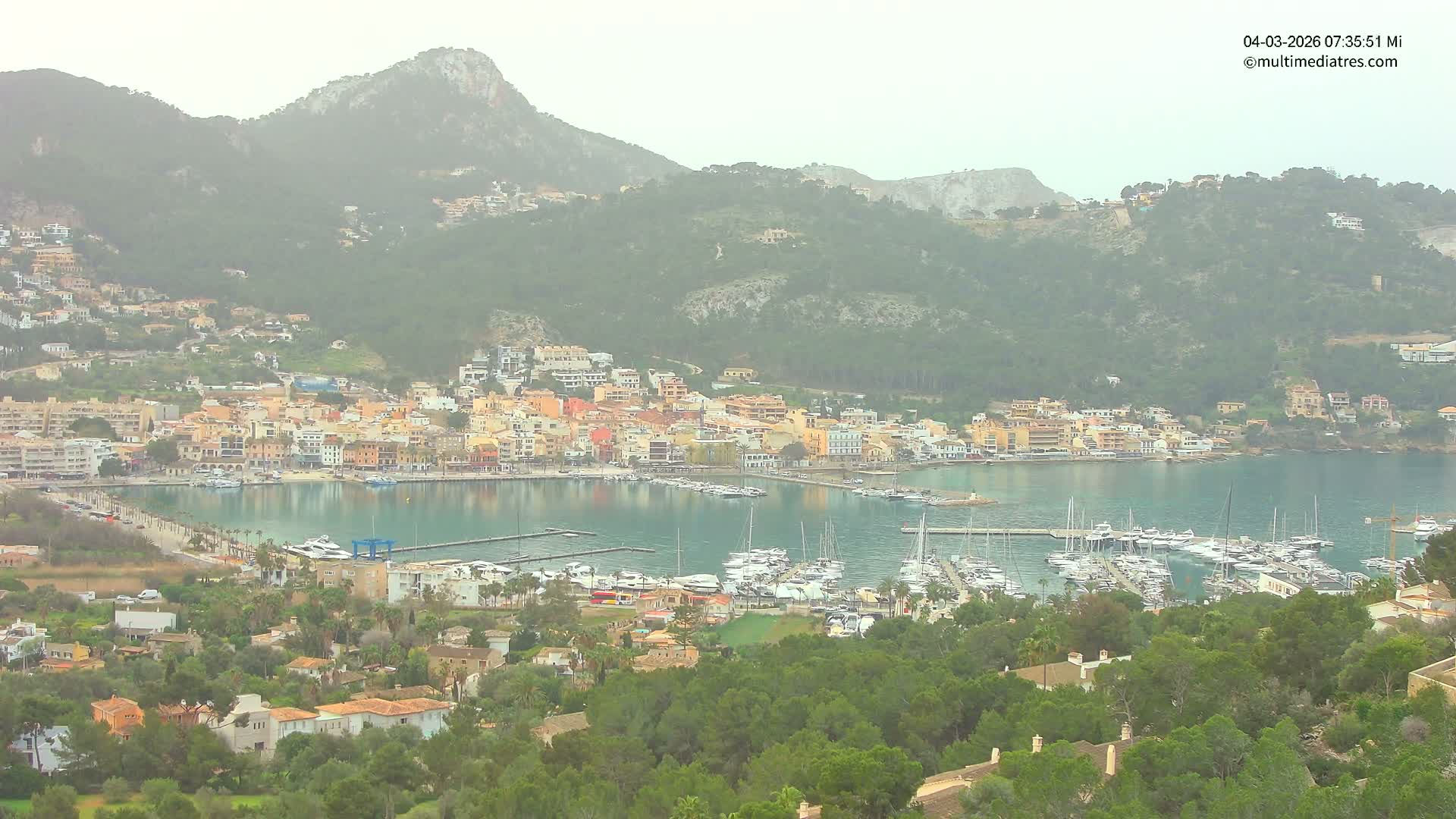 Mallorca Port d'Andratx City View Live Cam - Balearic Islands, Spain