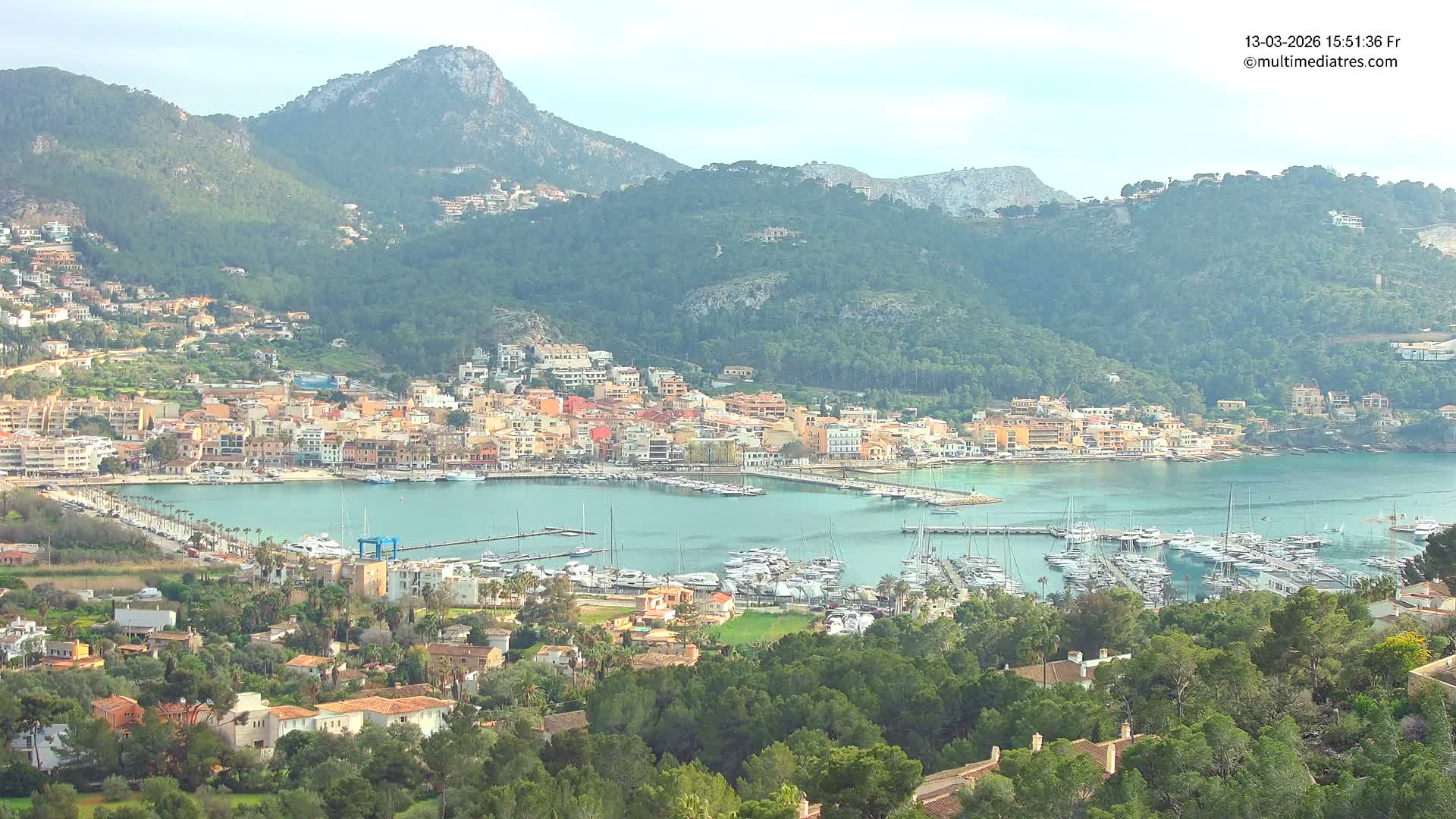 Mallorca Port d'Andratx City View Live Cam - Balearic Islands, Spain