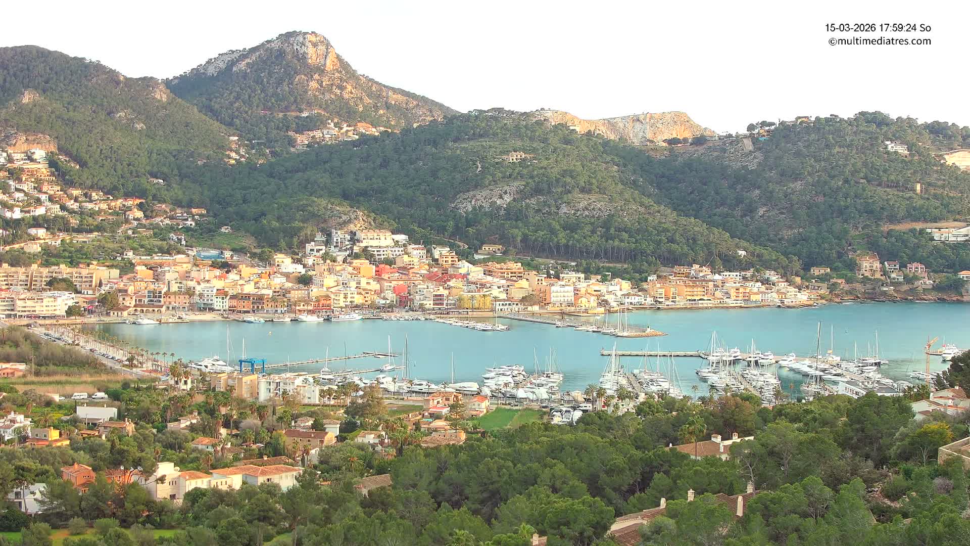 Mallorca Port d'Andratx City View Live Cam - Balearic Islands, Spain