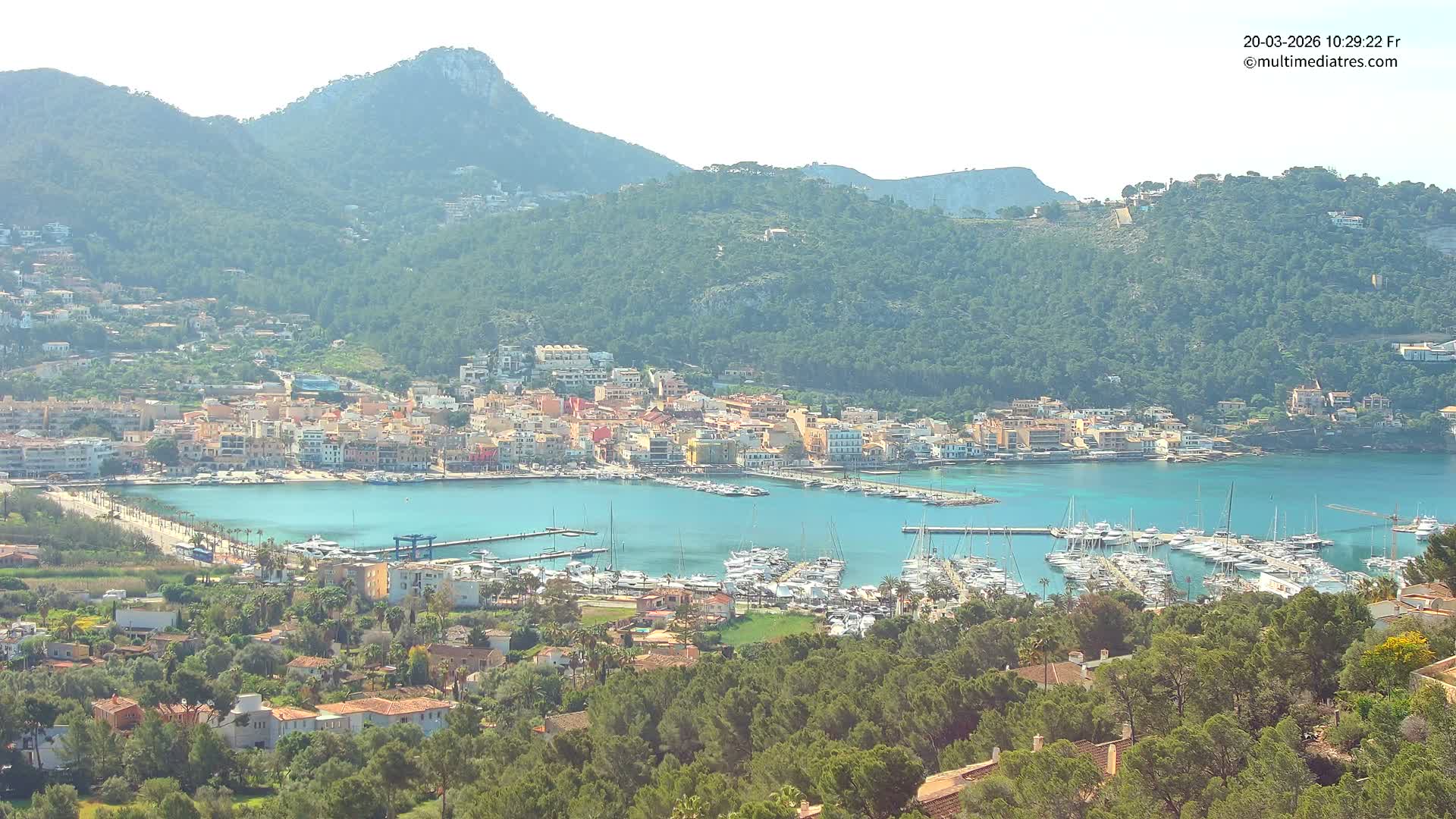 Mallorca Port d'Andratx City View Live Cam - Balearic Islands, Spain