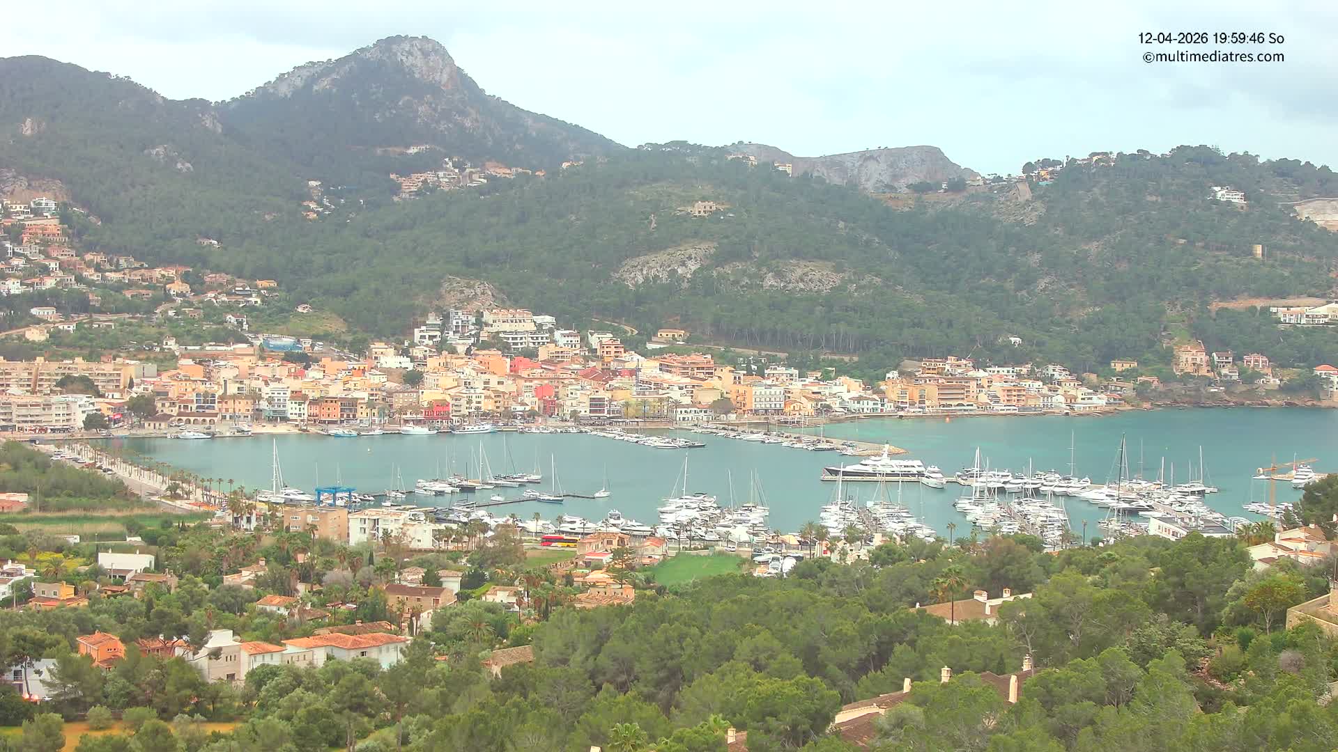 Mallorca Port d'Andratx City View Live Cam - Balearic Islands, Spain