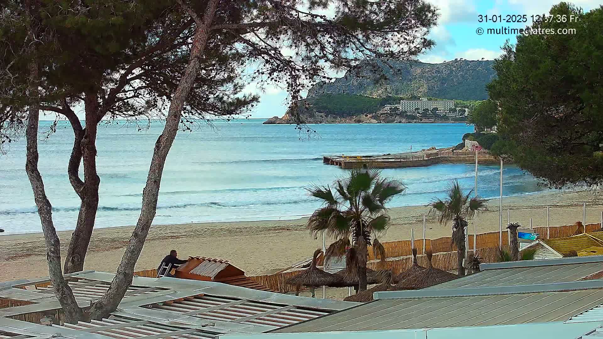 Mallorca, Peguera Tora Beach Live Cam - Balearic Islands, Spain