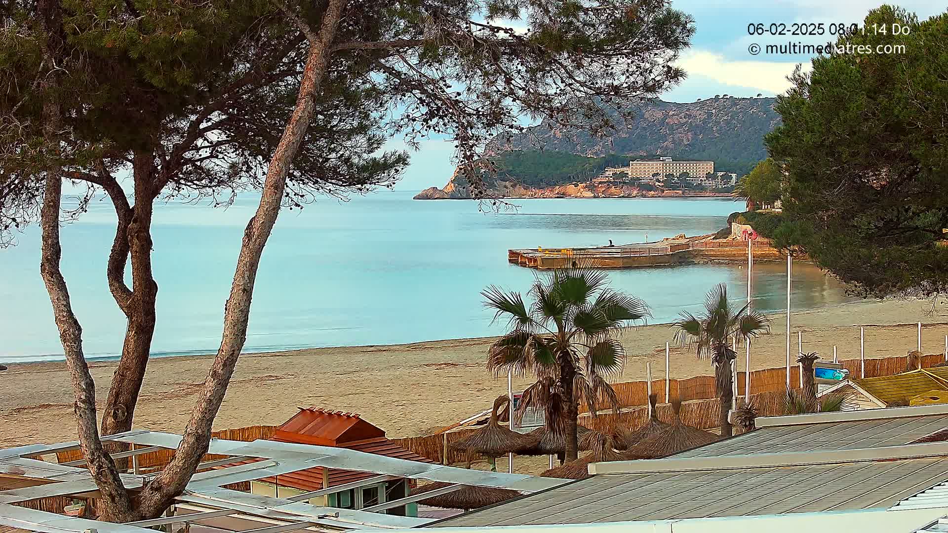 Mallorca, Peguera Tora Beach Live Cam - Balearic Islands, Spain
