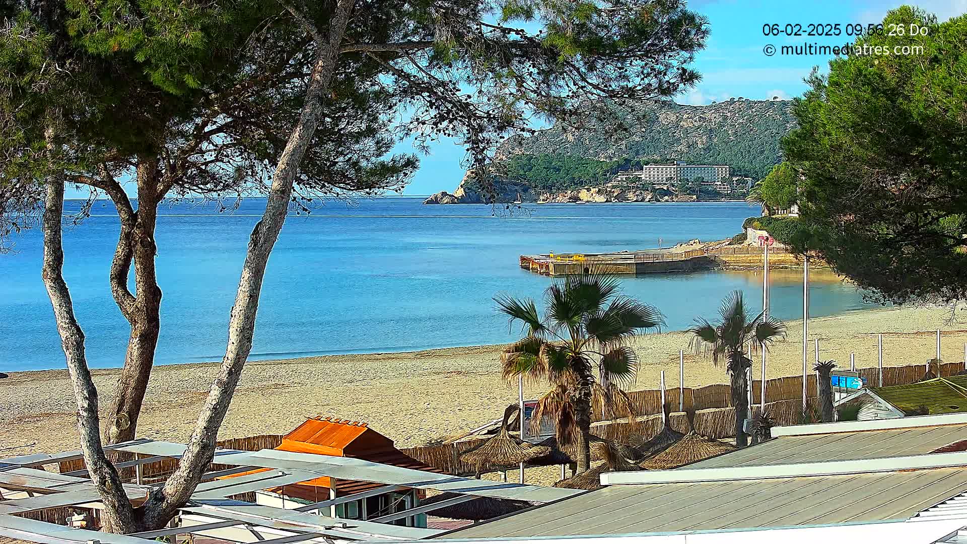 Mallorca, Peguera Tora Beach Live Cam - Balearic Islands, Spain