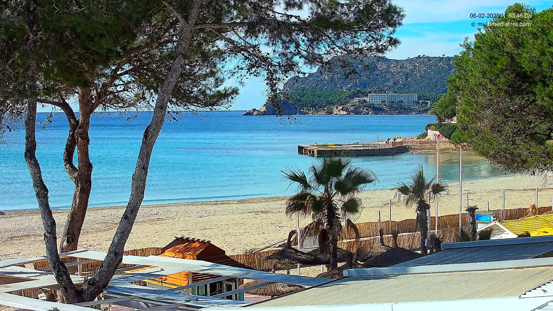 Mallorca, Peguera Tora Beach Live Cam - Balearic Islands, Spain