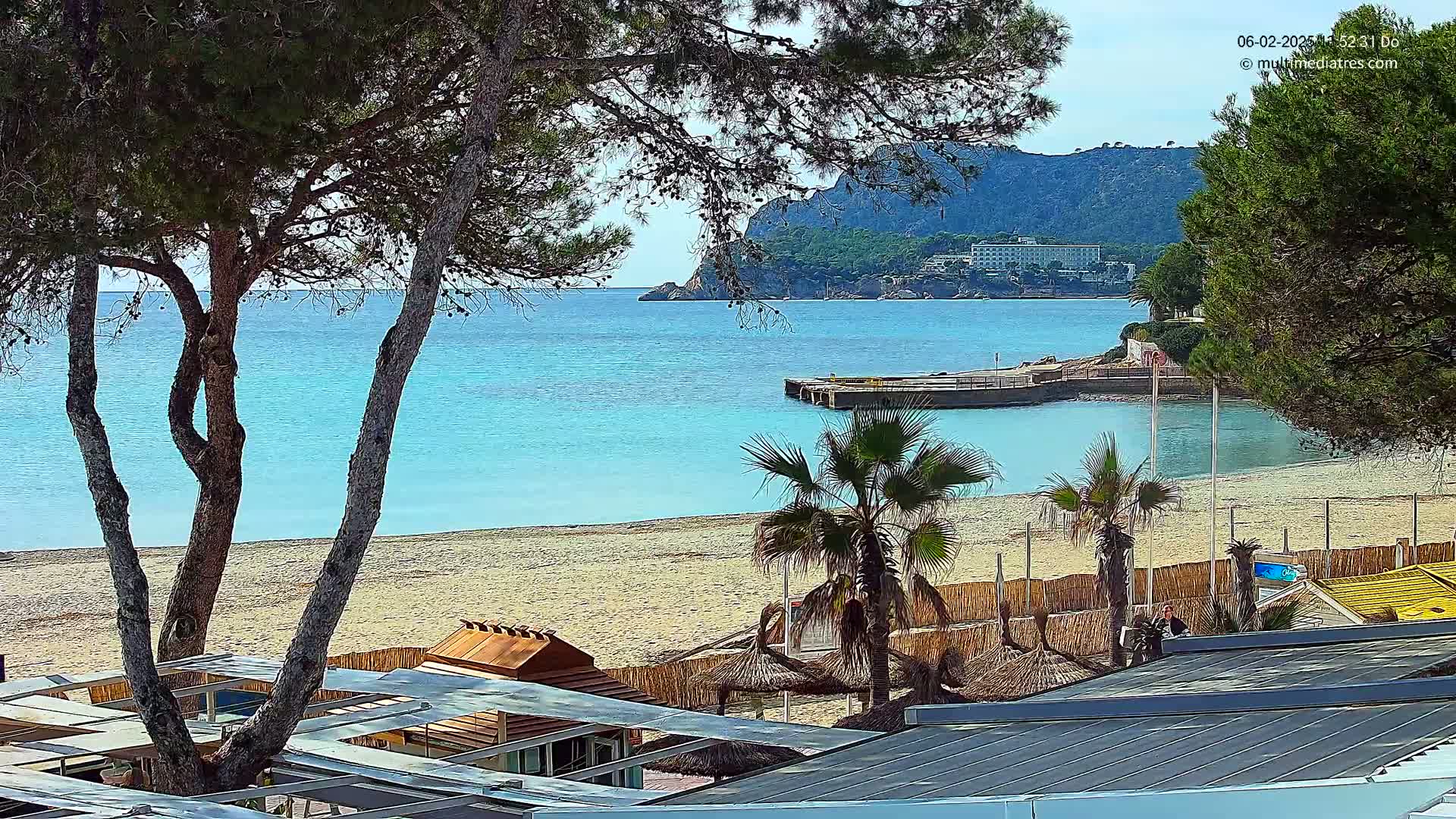 Mallorca, Peguera Tora Beach Live Cam - Balearic Islands, Spain