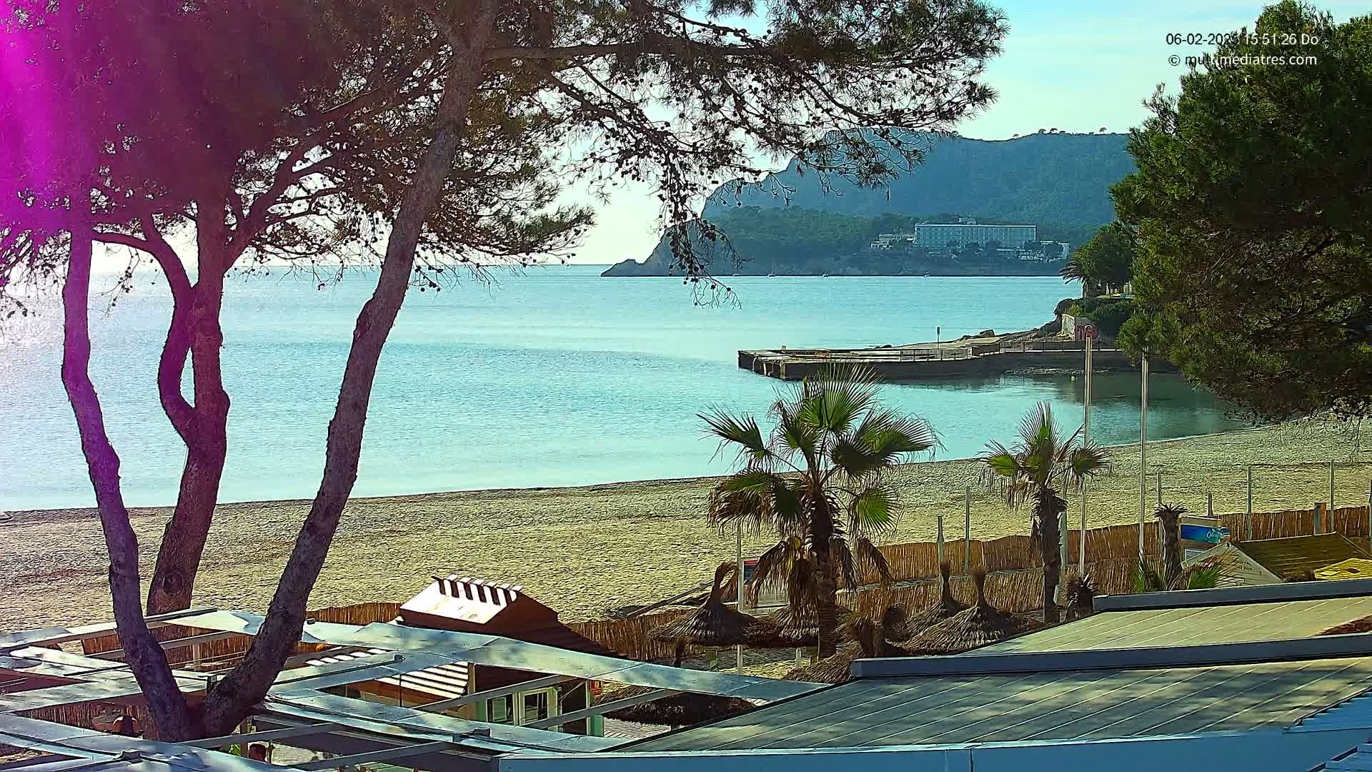 Mallorca, Peguera Tora Beach Live Cam - Balearic Islands, Spain