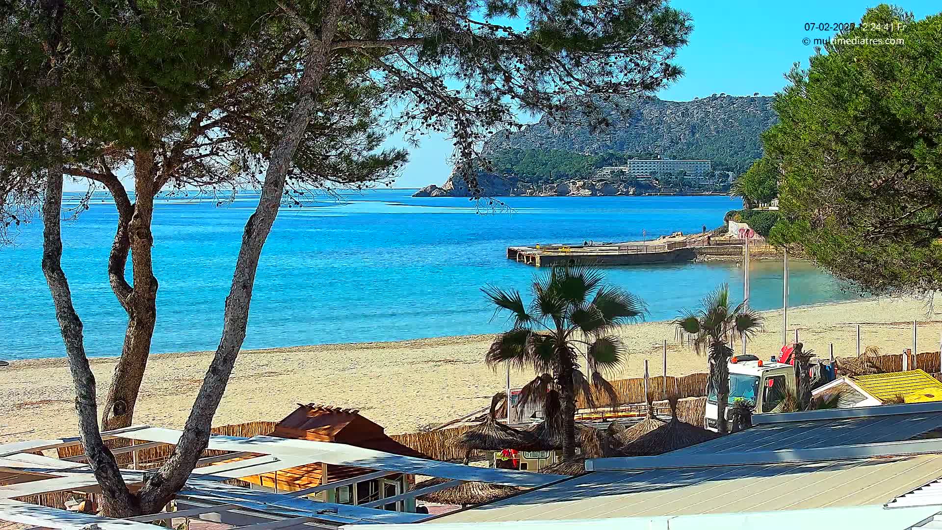 Mallorca, Peguera Tora Beach Live Cam - Balearic Islands, Spain