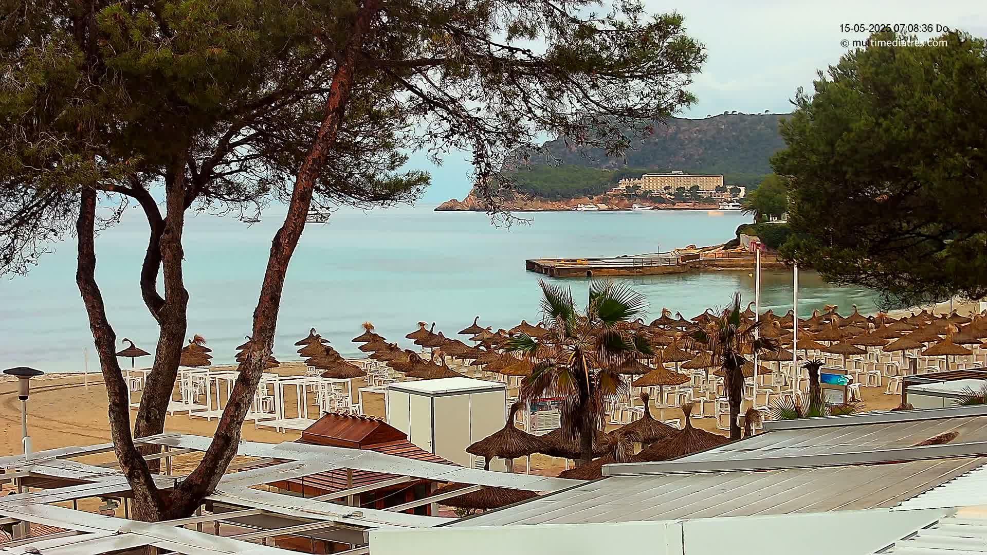 Mallorca, Peguera Tora Beach Live Cam - Balearic Islands, Spain