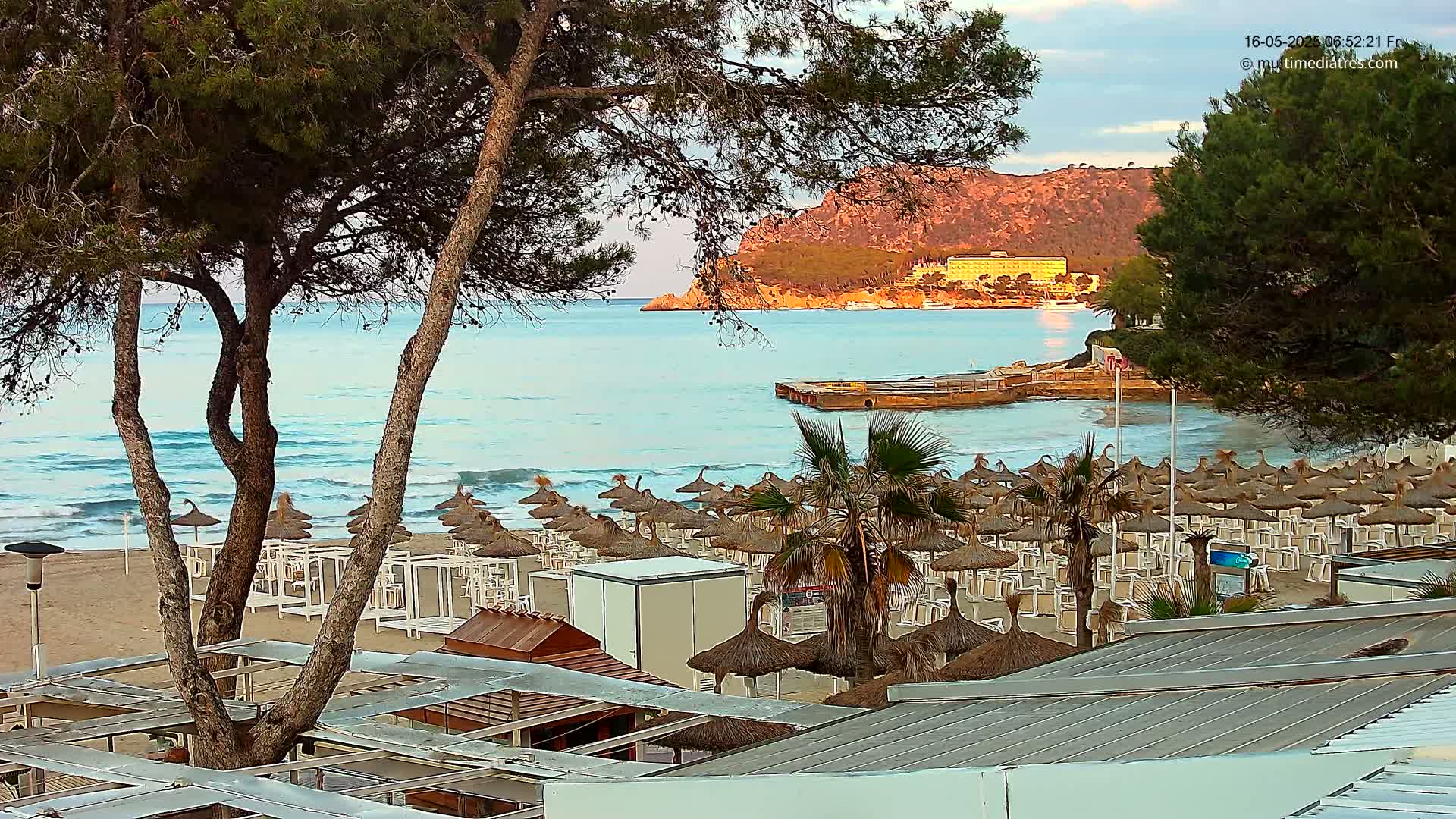 Mallorca, Peguera Tora Beach Live Cam - Balearic Islands, Spain