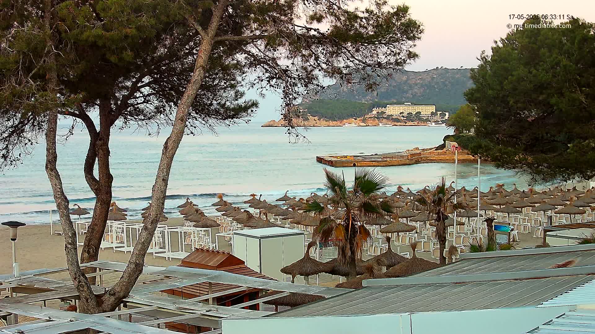 Mallorca, Peguera Tora Beach Live Cam - Balearic Islands, Spain