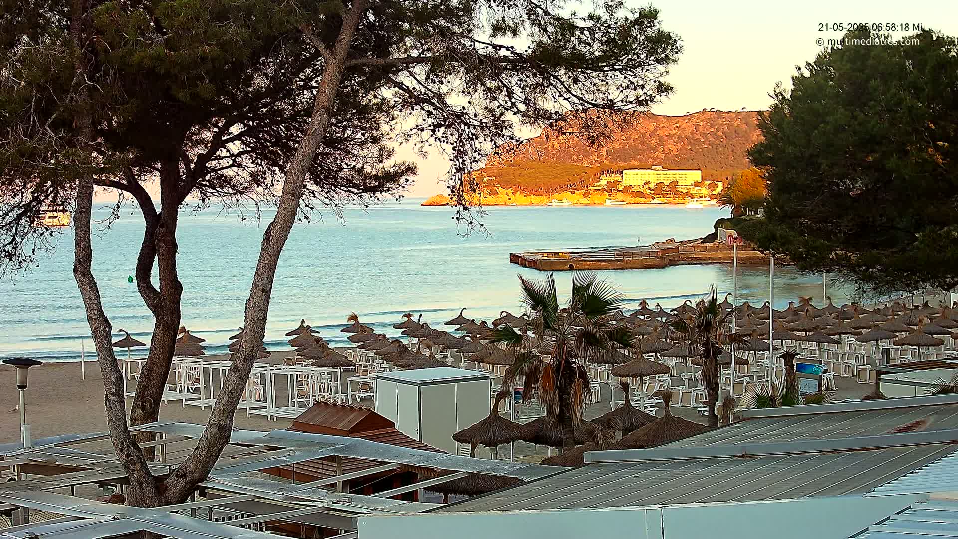 Mallorca, Peguera Tora Beach Live Cam - Balearic Islands, Spain