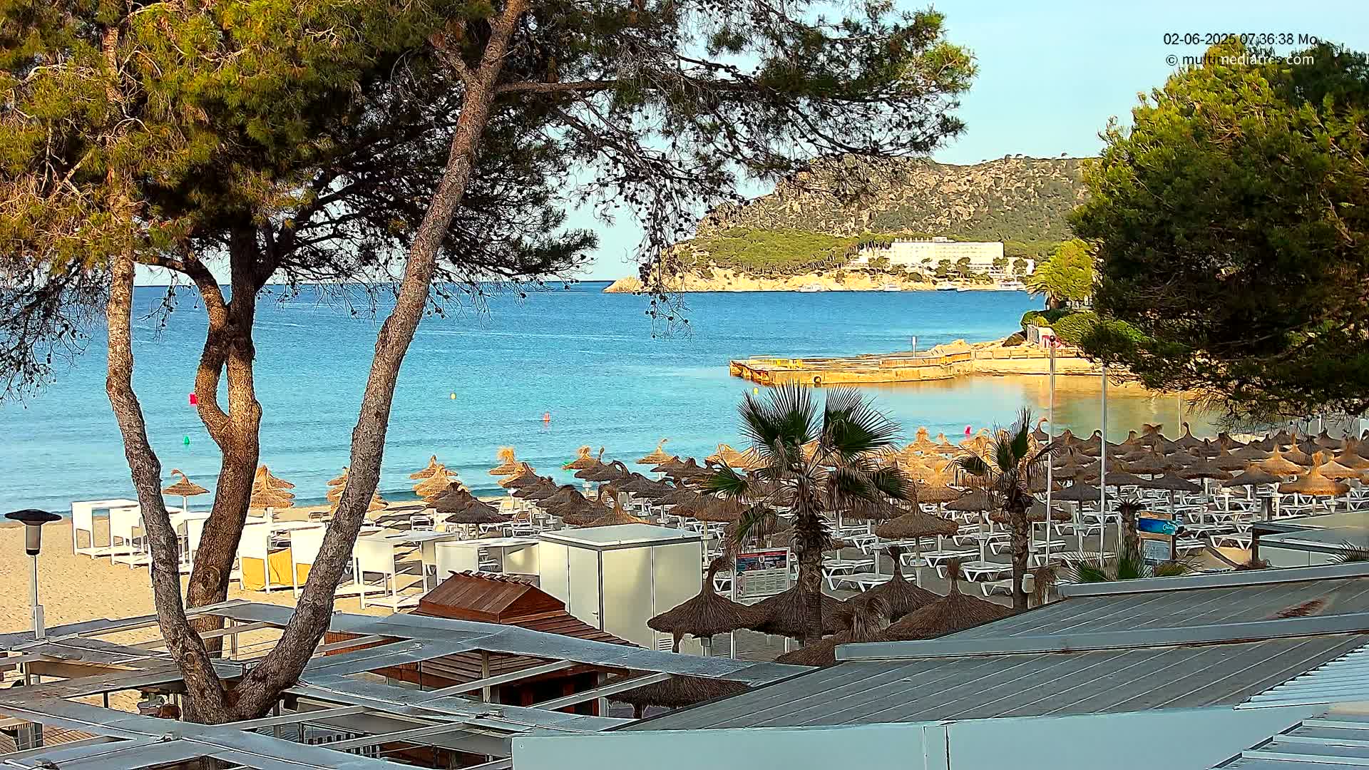 Mallorca, Peguera Tora Beach Live Cam - Balearic Islands, Spain