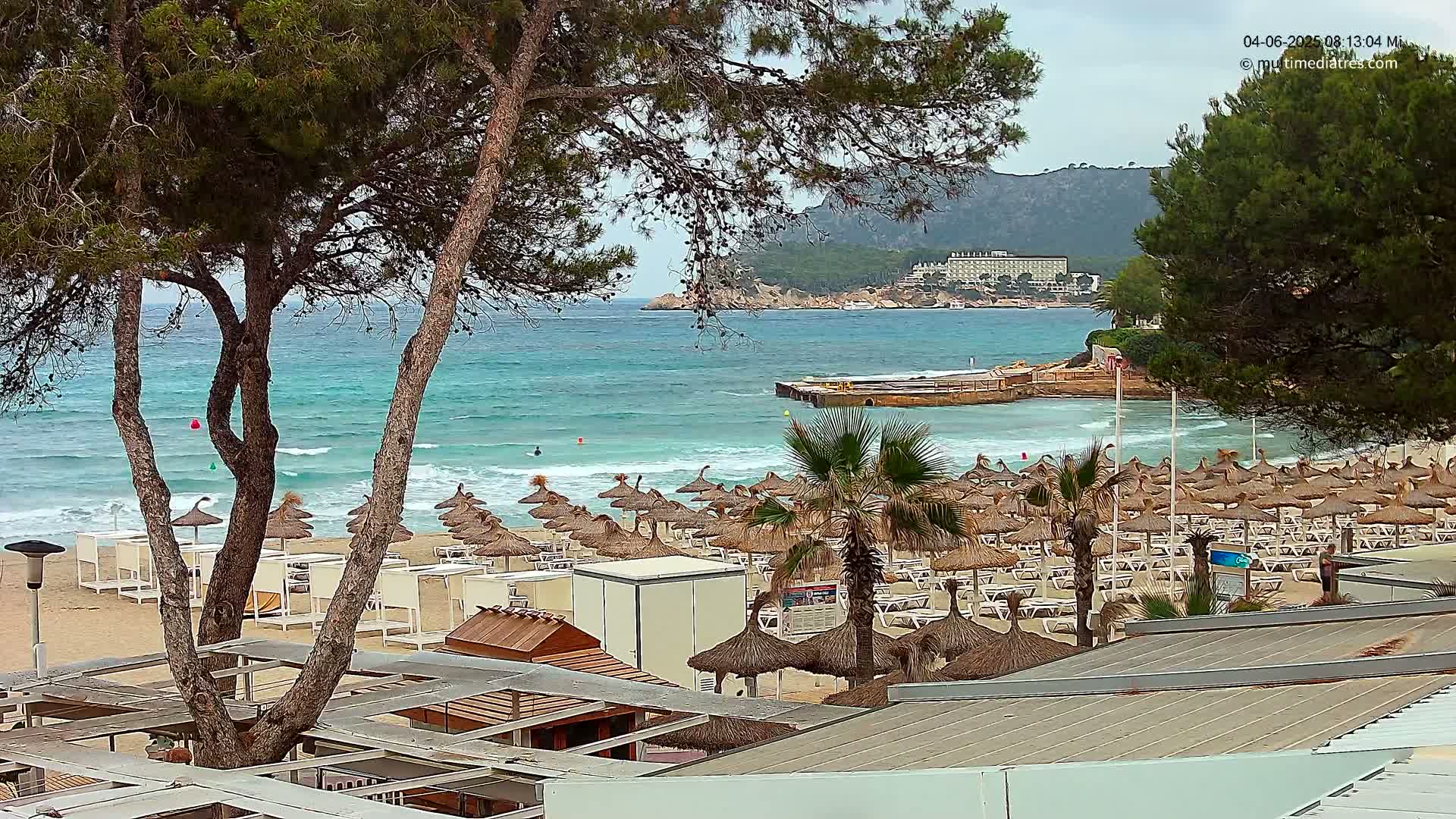 Mallorca, Peguera Tora Beach Live Cam - Balearic Islands, Spain