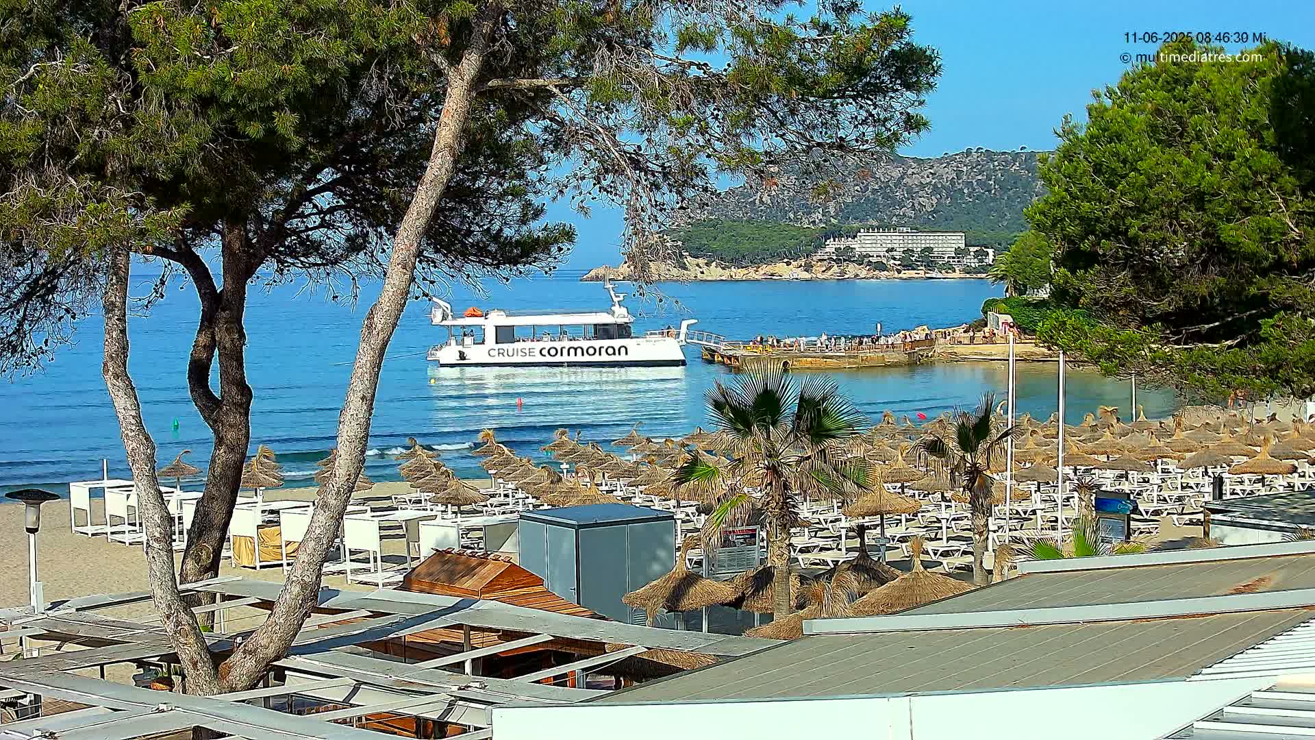 Mallorca, Peguera Tora Beach Live Cam - Balearic Islands, Spain