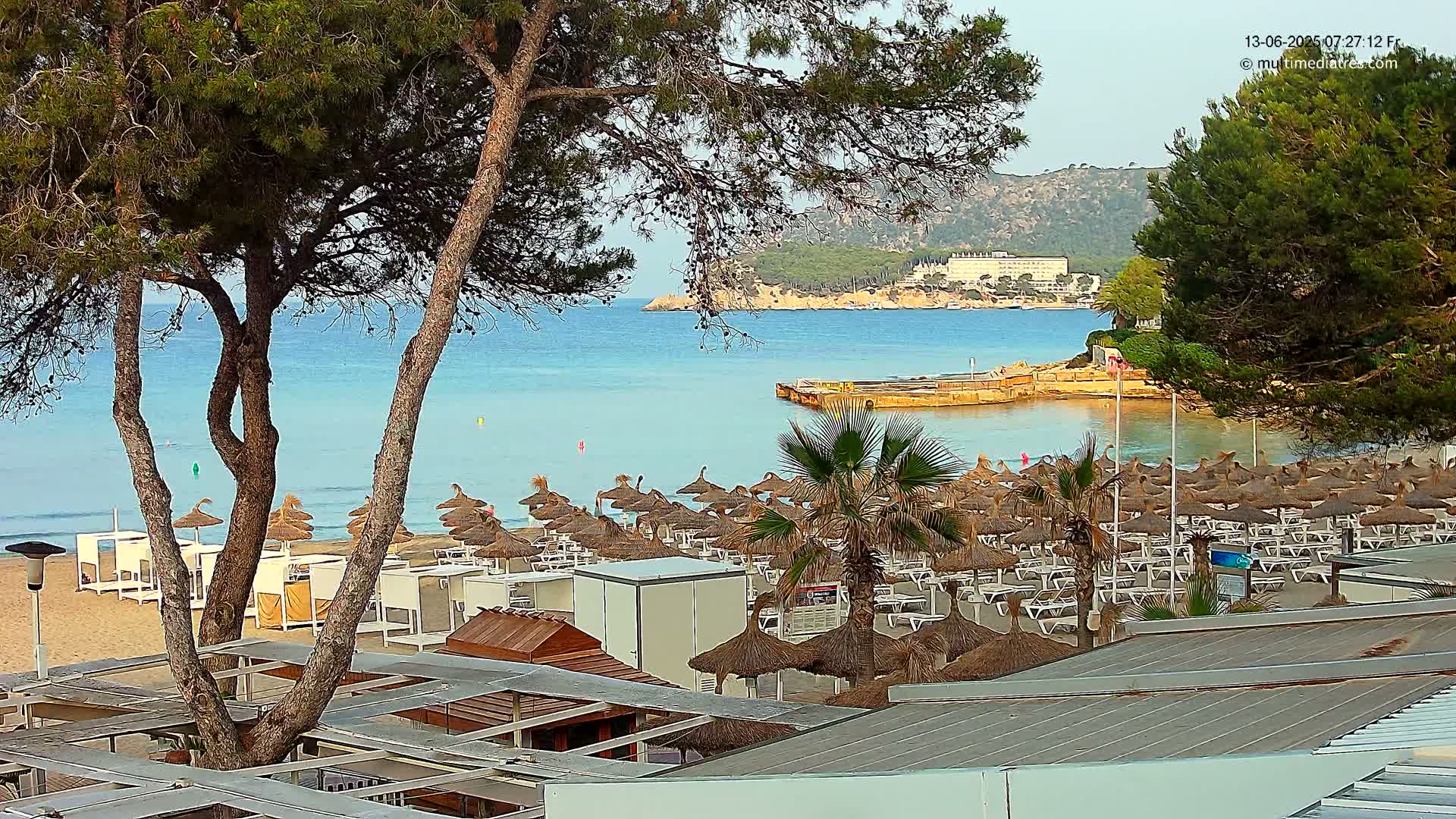 Mallorca, Peguera Tora Beach Live Cam - Balearic Islands, Spain
