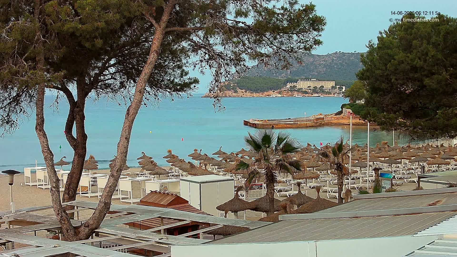 Mallorca, Peguera Tora Beach Live Cam - Balearic Islands, Spain