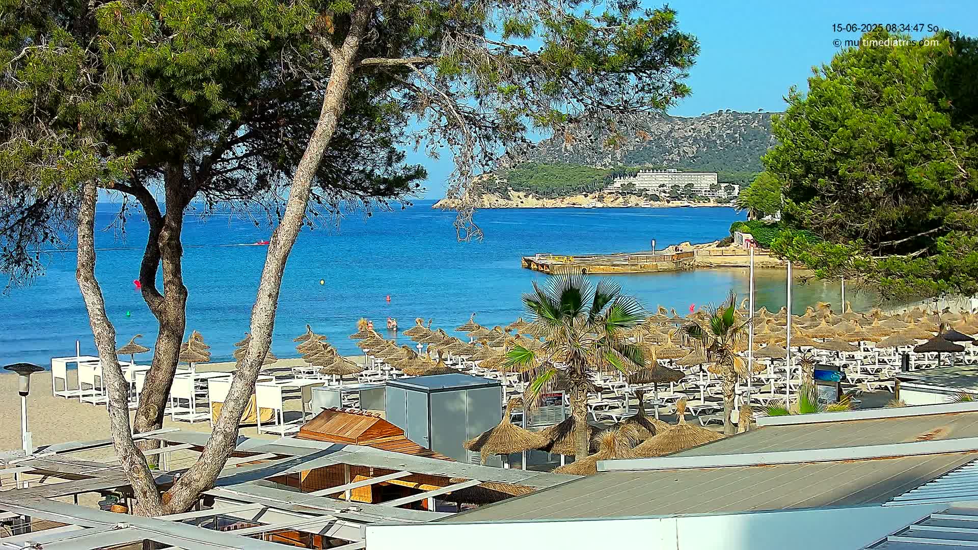 Mallorca, Peguera Tora Beach Live Cam - Balearic Islands, Spain