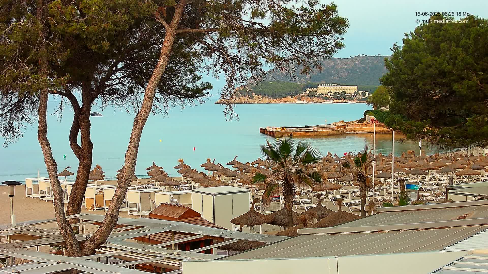 Mallorca, Peguera Tora Beach Live Cam - Balearic Islands, Spain