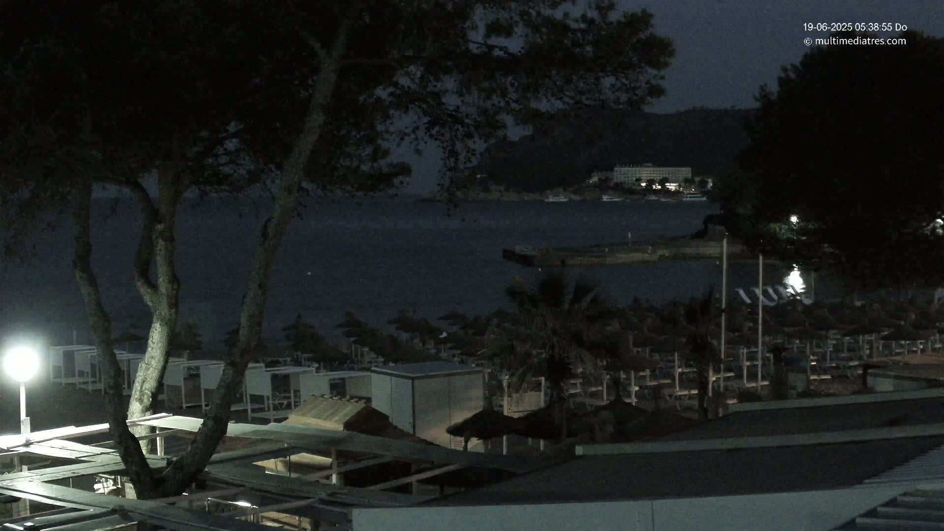 Paguera,  Tora Beach West View Live Cam - Mallorca, Balearic Islands, Spain