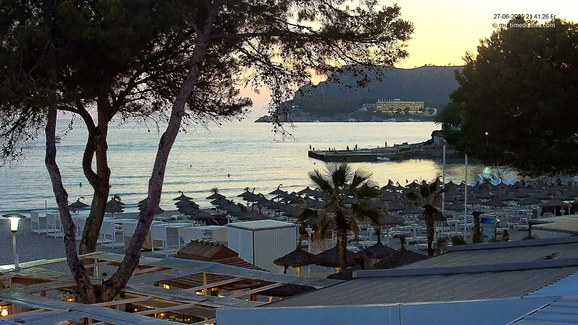 Paguera,  Tora Beach West View Live Cam - Mallorca, Balearic Islands, Spain
