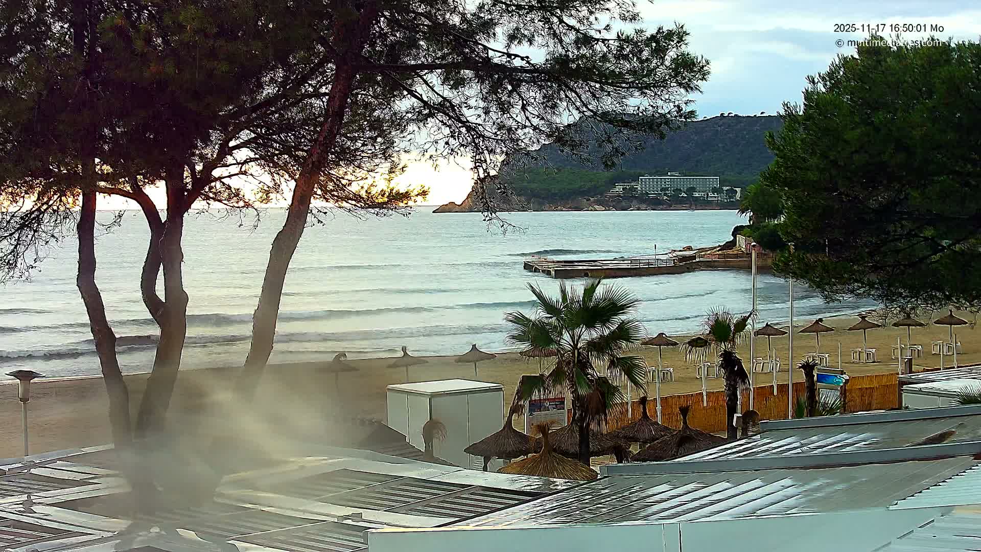 Paguera,  Tora Beach West View Live Cam - Mallorca, Balearic Islands, Spain