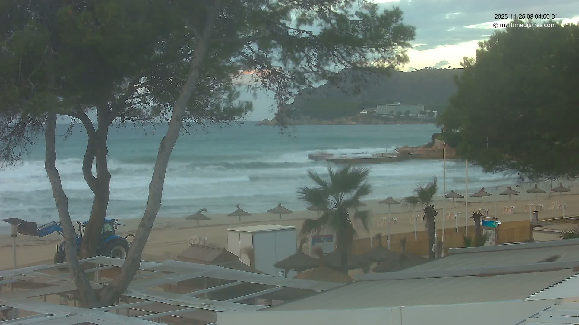 Paguera,  Tora Beach West View Live Cam - Mallorca, Balearic Islands, Spain