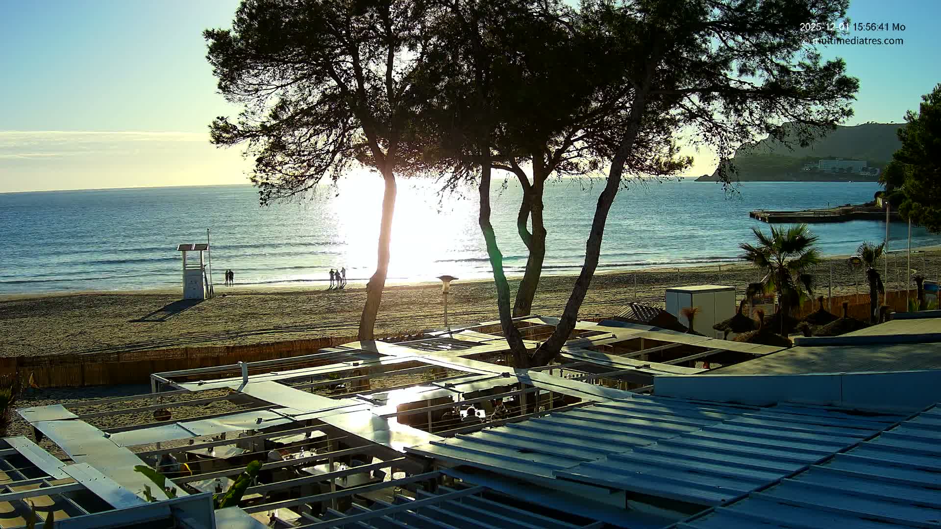 Paguera,  Tora Beach West View Live Cam - Mallorca, Balearic Islands, Spain