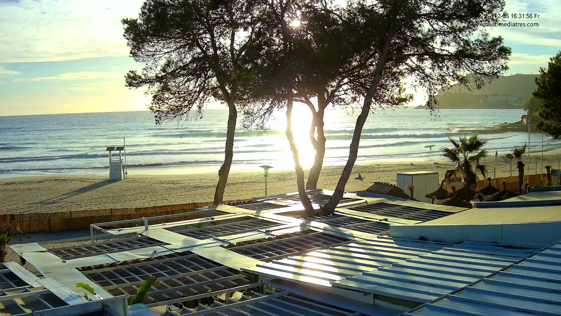 Paguera,  Tora Beach West View Live Cam - Mallorca, Balearic Islands, Spain