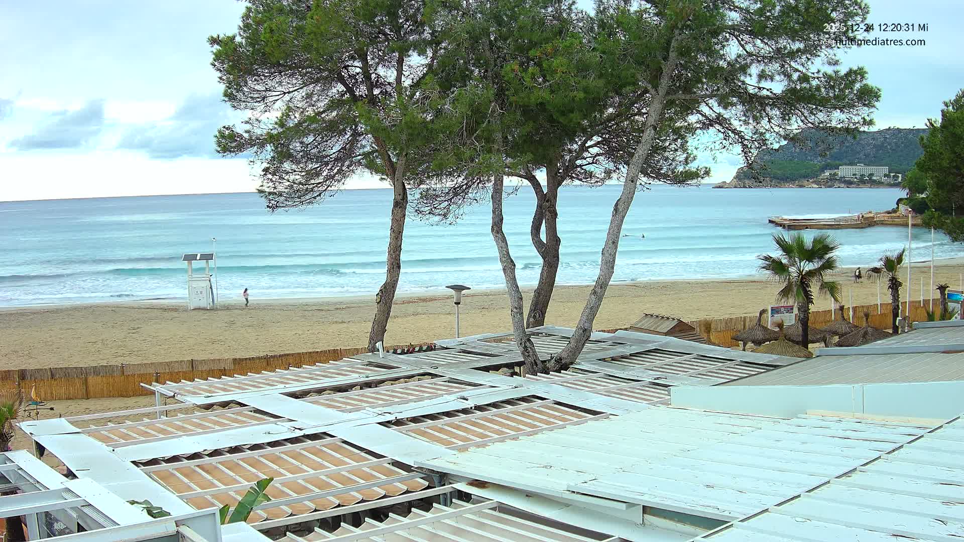 Paguera,  Tora Beach West View Live Cam - Mallorca, Balearic Islands, Spain