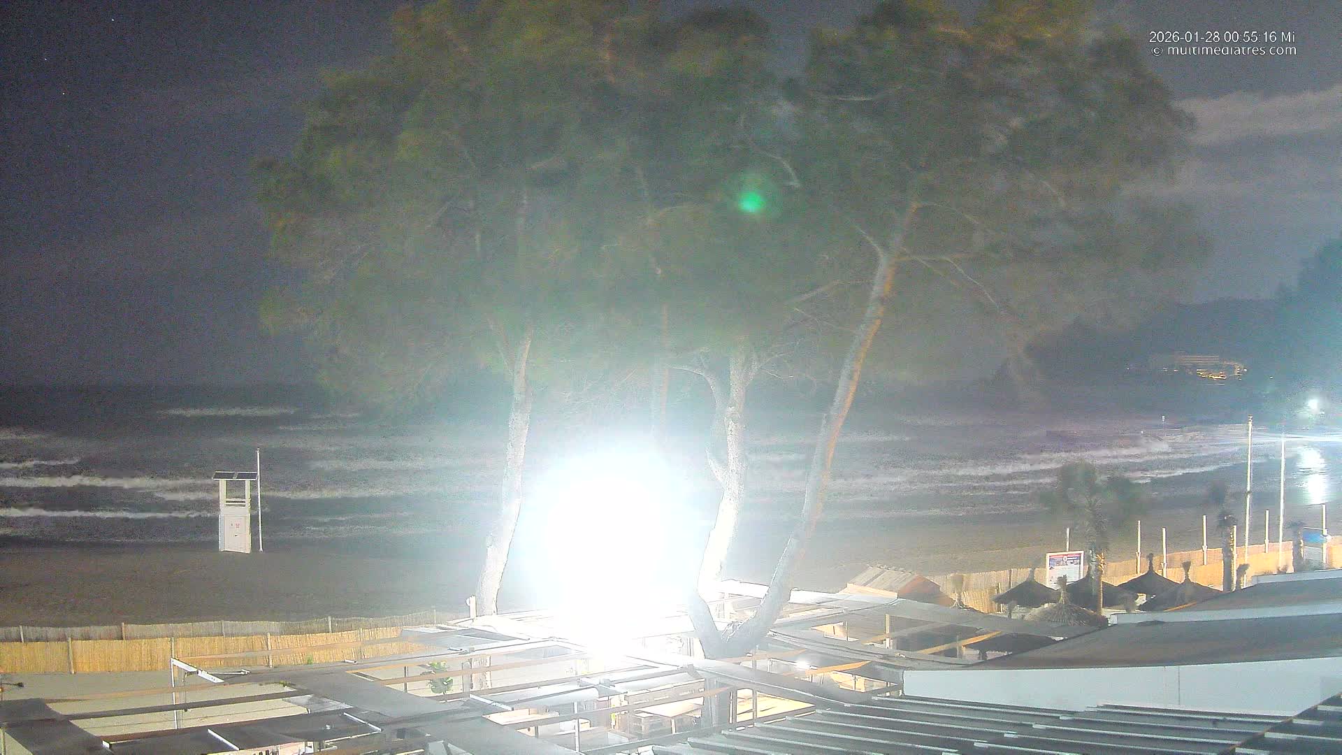 Paguera,  Tora Beach West View Live Cam - Mallorca, Balearic Islands, Spain