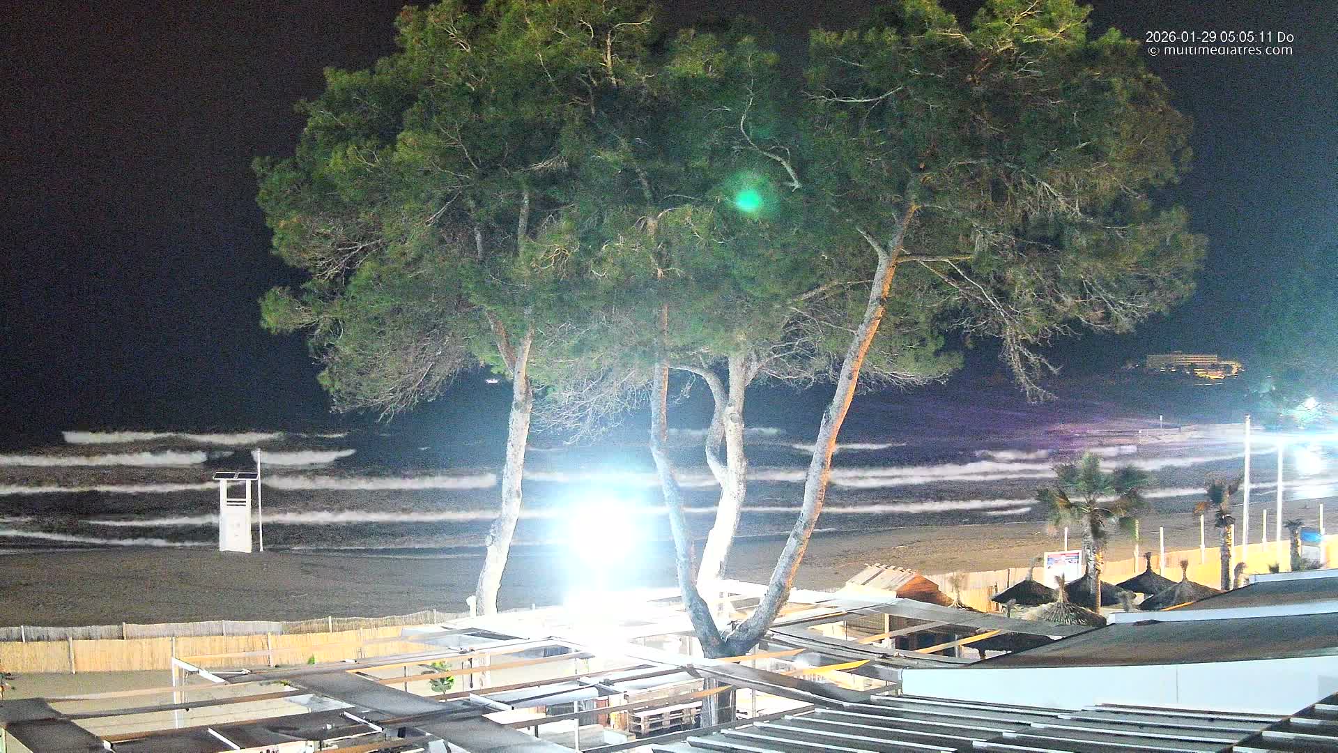 Paguera,  Tora Beach West View Live Cam - Mallorca, Balearic Islands, Spain
