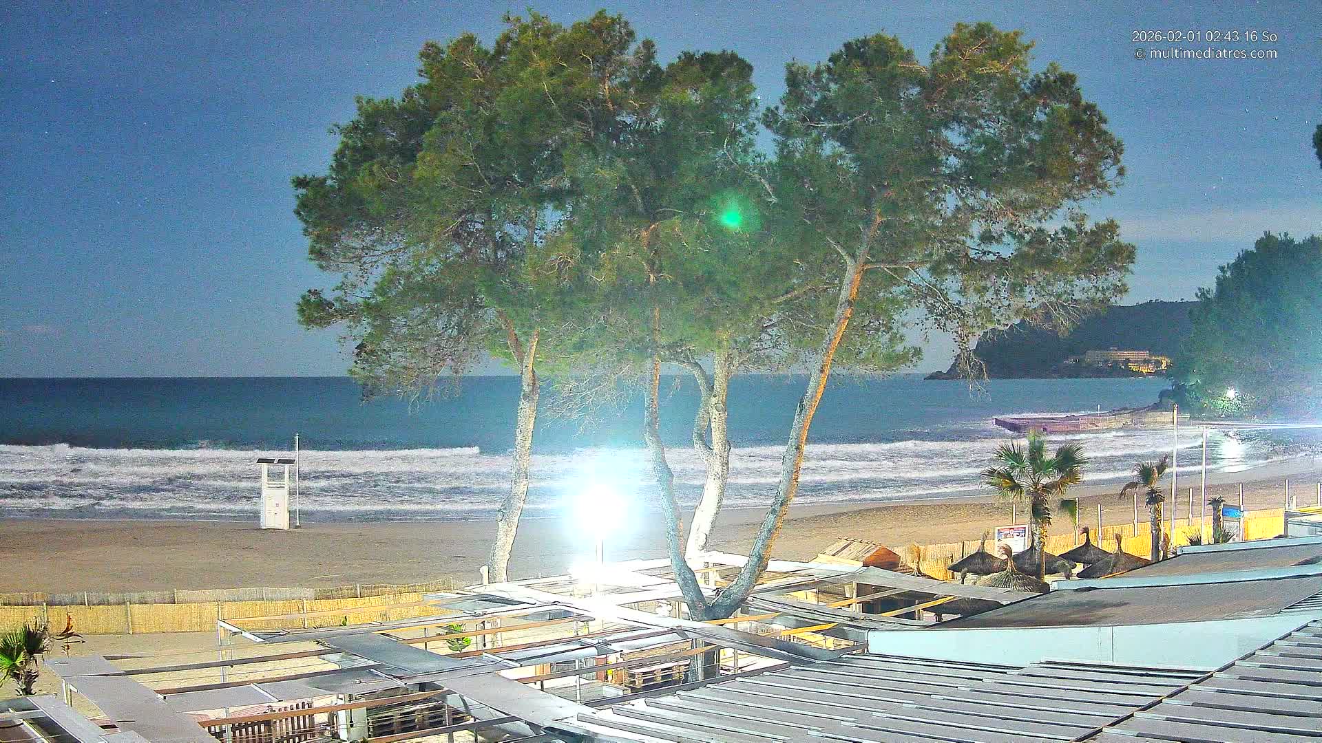 Paguera,  Tora Beach West View Live Cam - Mallorca, Balearic Islands, Spain