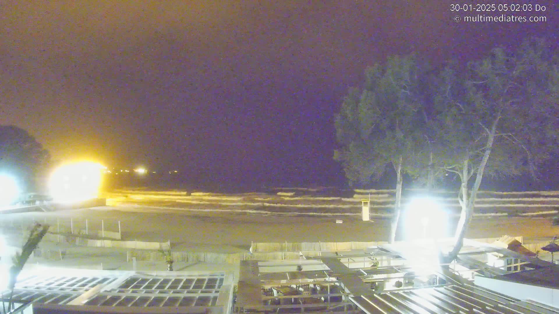 Mallorca, Peguera Beach by Mar y Mar Restaurant Live Cam - Balearic Islands, Spain